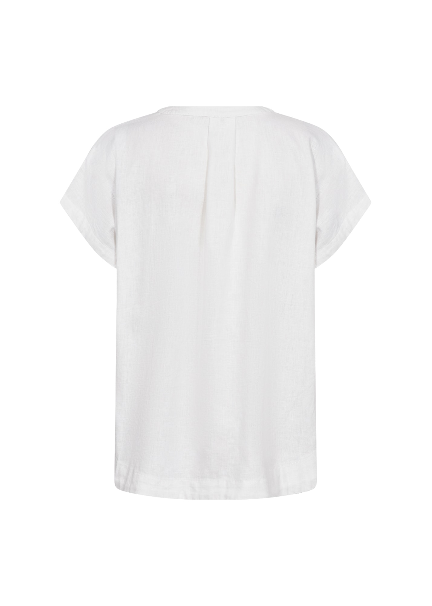 soyaconcept Blouse à manches courtes »SC-INA 51« mélange viscose avec lin