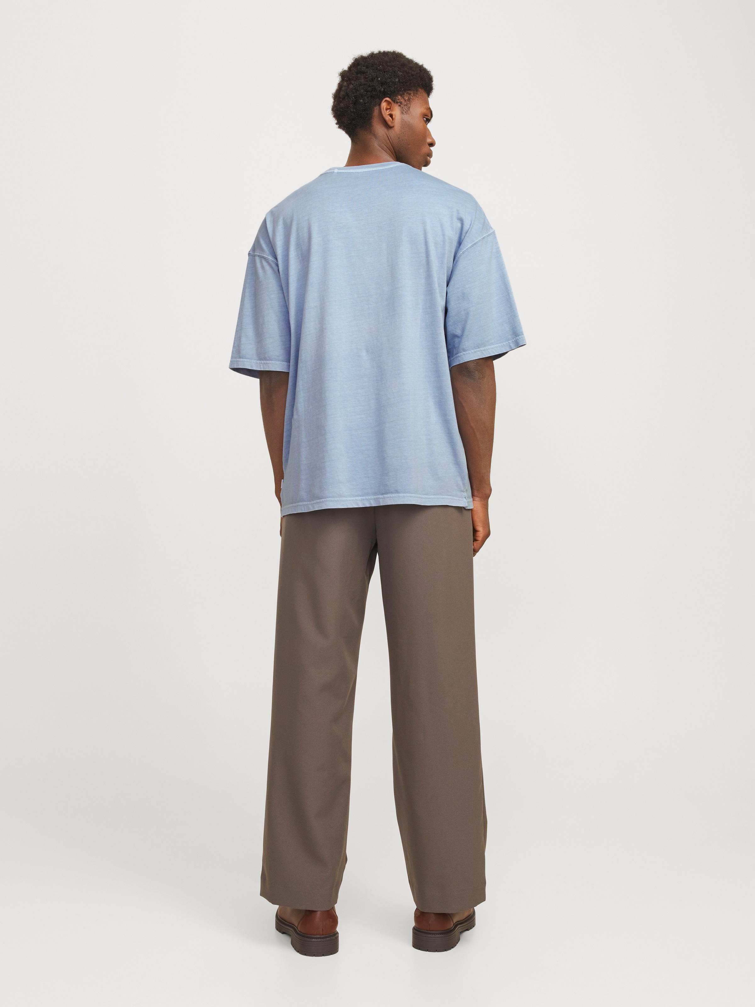 Jack & Jones Rundhalsshirt »JJECHARGE FADED TEE O-NECK NOOS« mit Rundhalsausschnitt