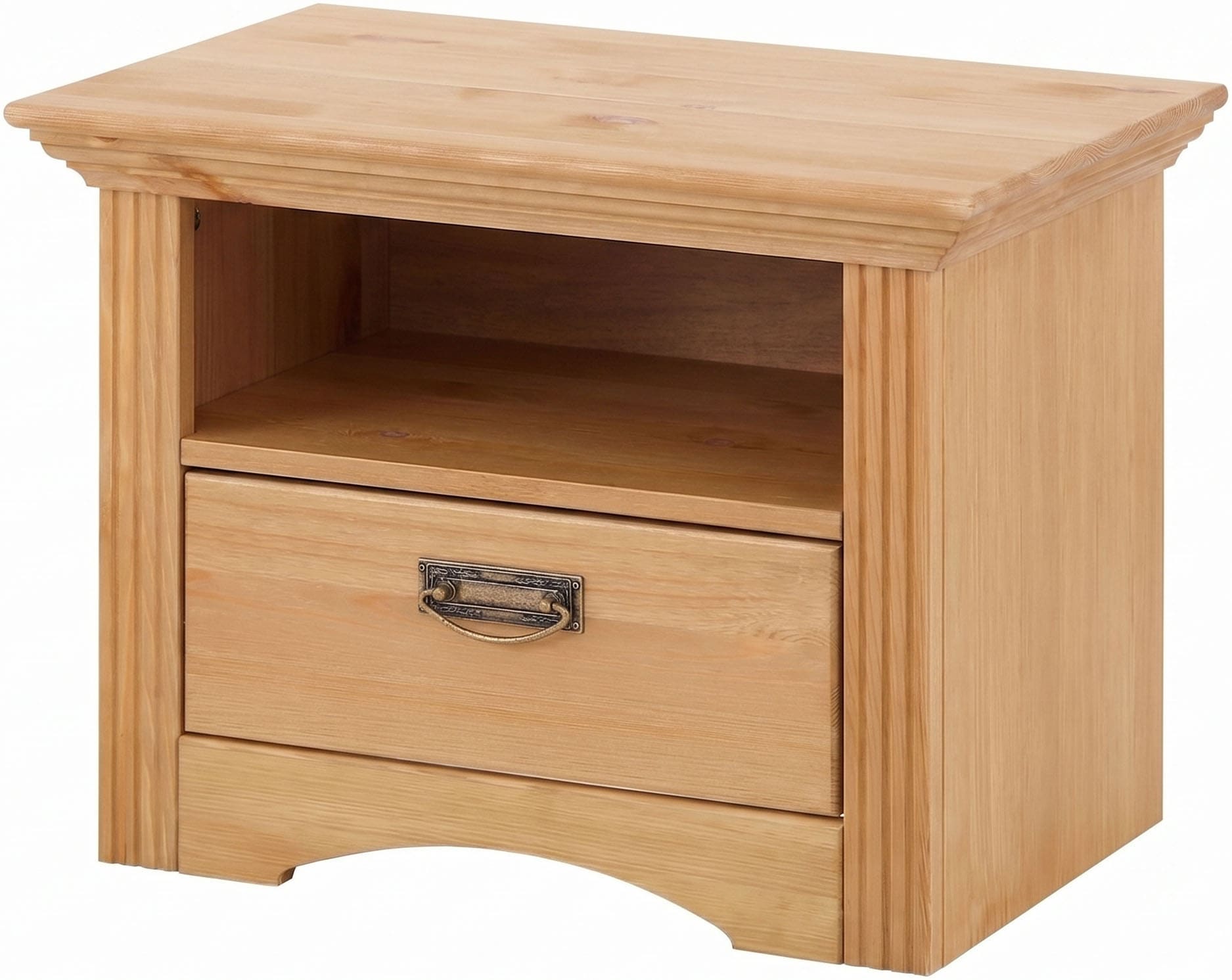 GOODproduct Console de nuit »Konrad« aus massiver, FSC®-zertifizierter Kiefer