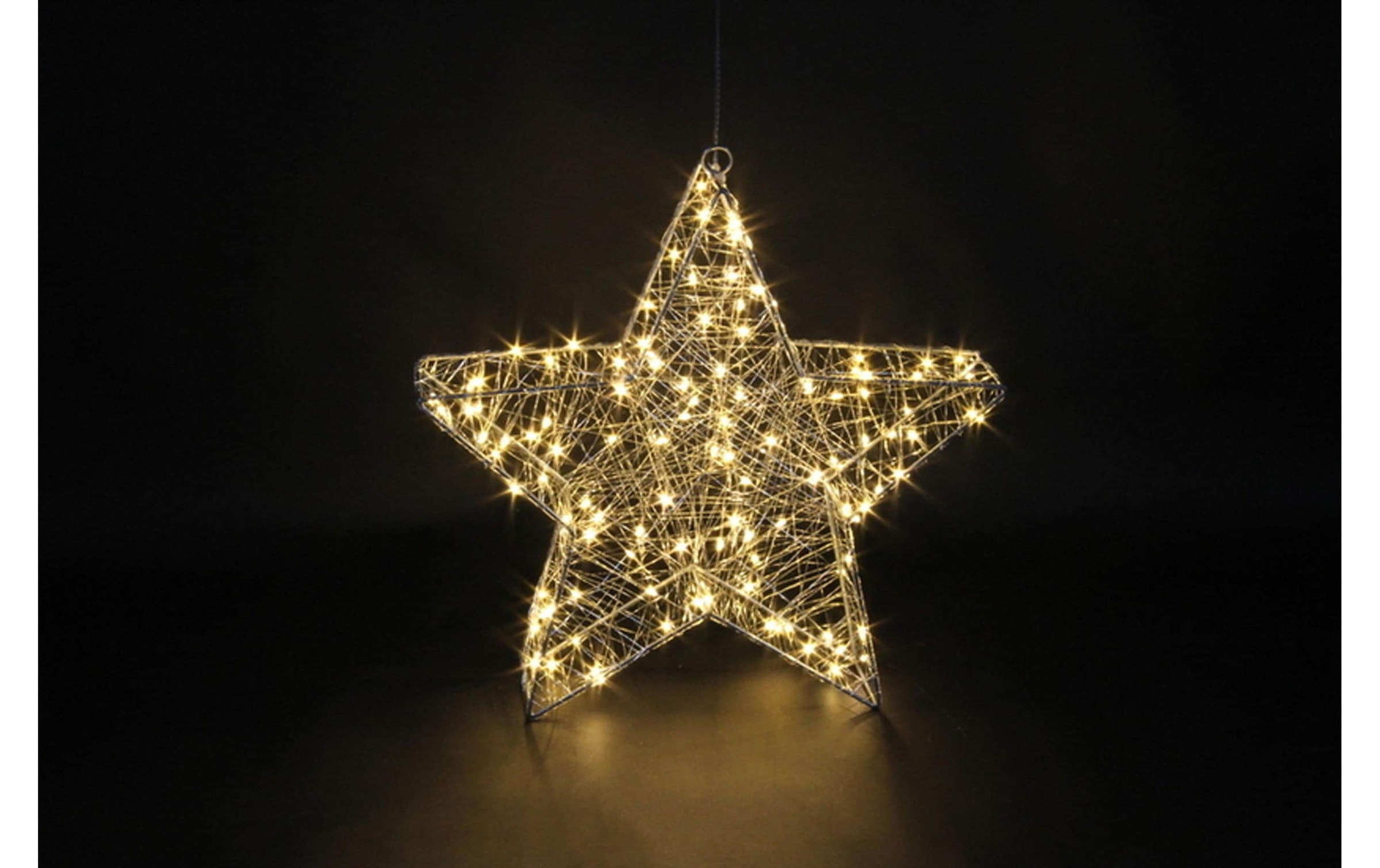   Figurine décorative LED »Dameco Stern 120 LEDs« blanc chaud