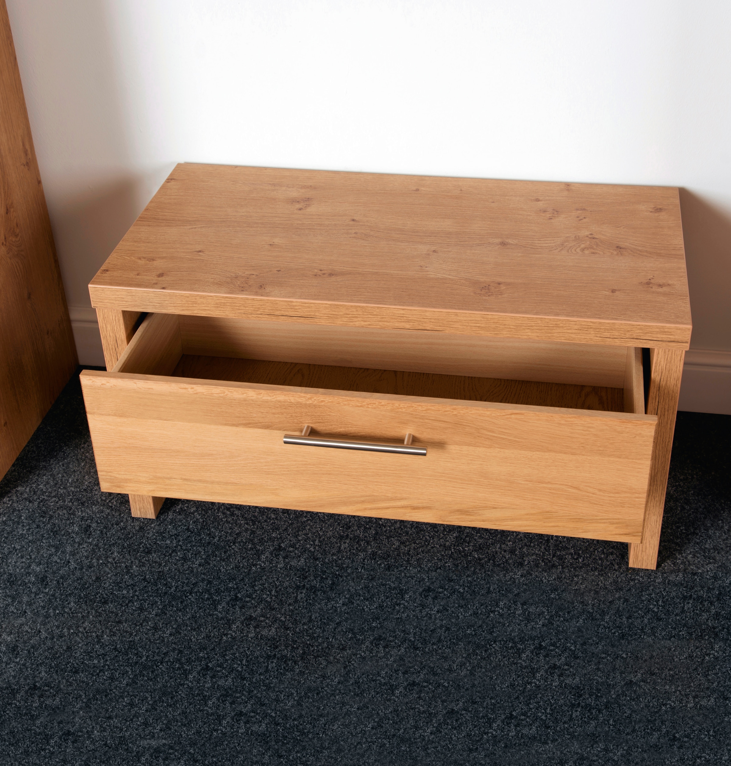 VOGL Möbelfabrik Banc à chaussures »Toronto« Breite 80cm/120cm, Made in Germany, Teilmassiv