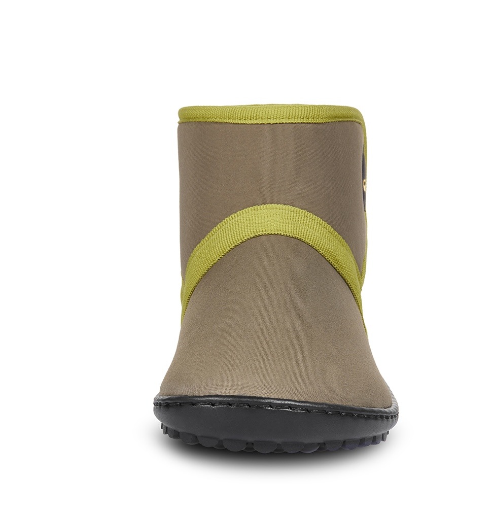 Leguano Chaussures pieds nus »LEGUANITO THERMO«  chaussure à scratch, chaussure enfant, boots avec traitement TEX déperlant