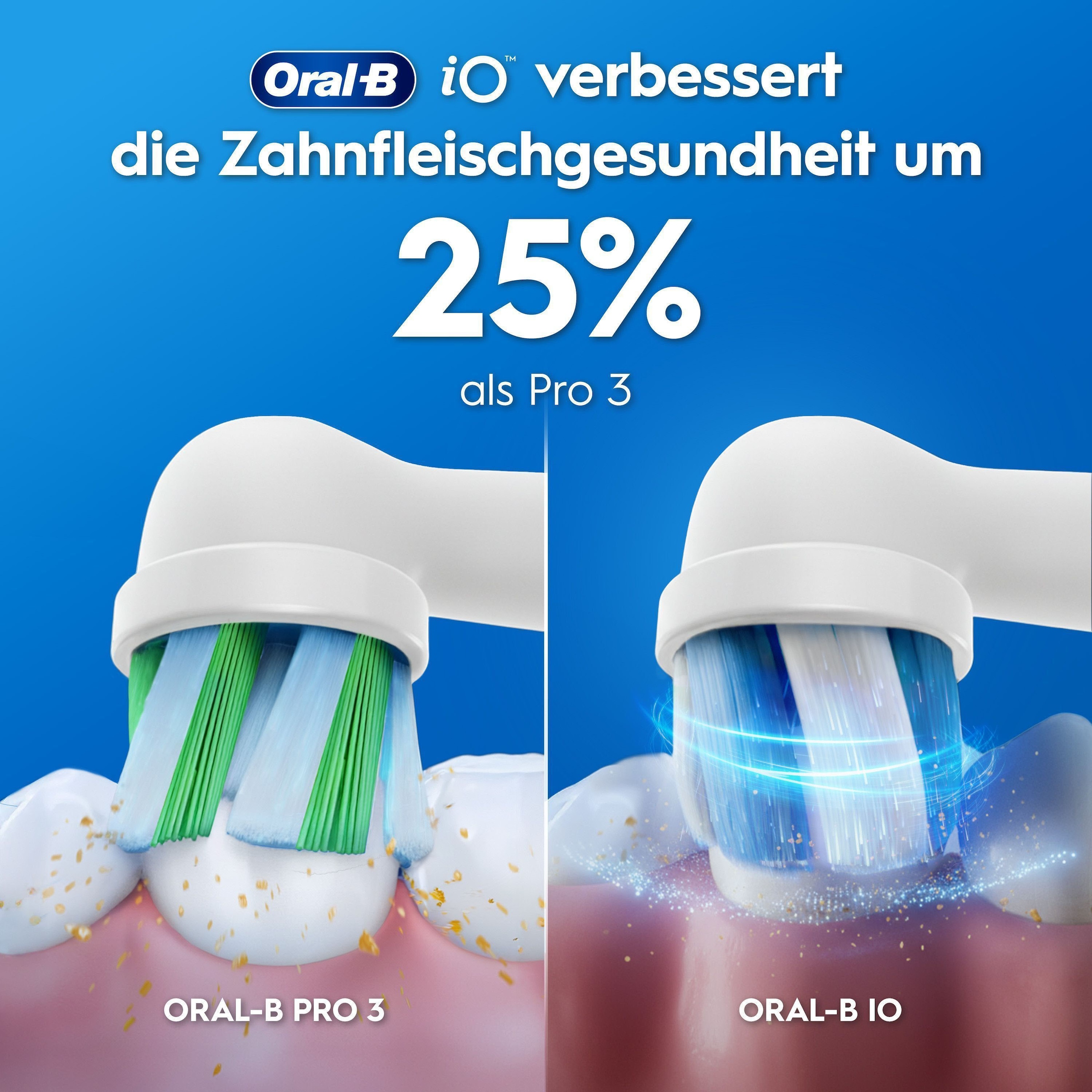 Oral-B Brosse à dents électrique »Oral-B iO Series 2« 1 cuis Aufsteckbürsten pour un nettoyage doux