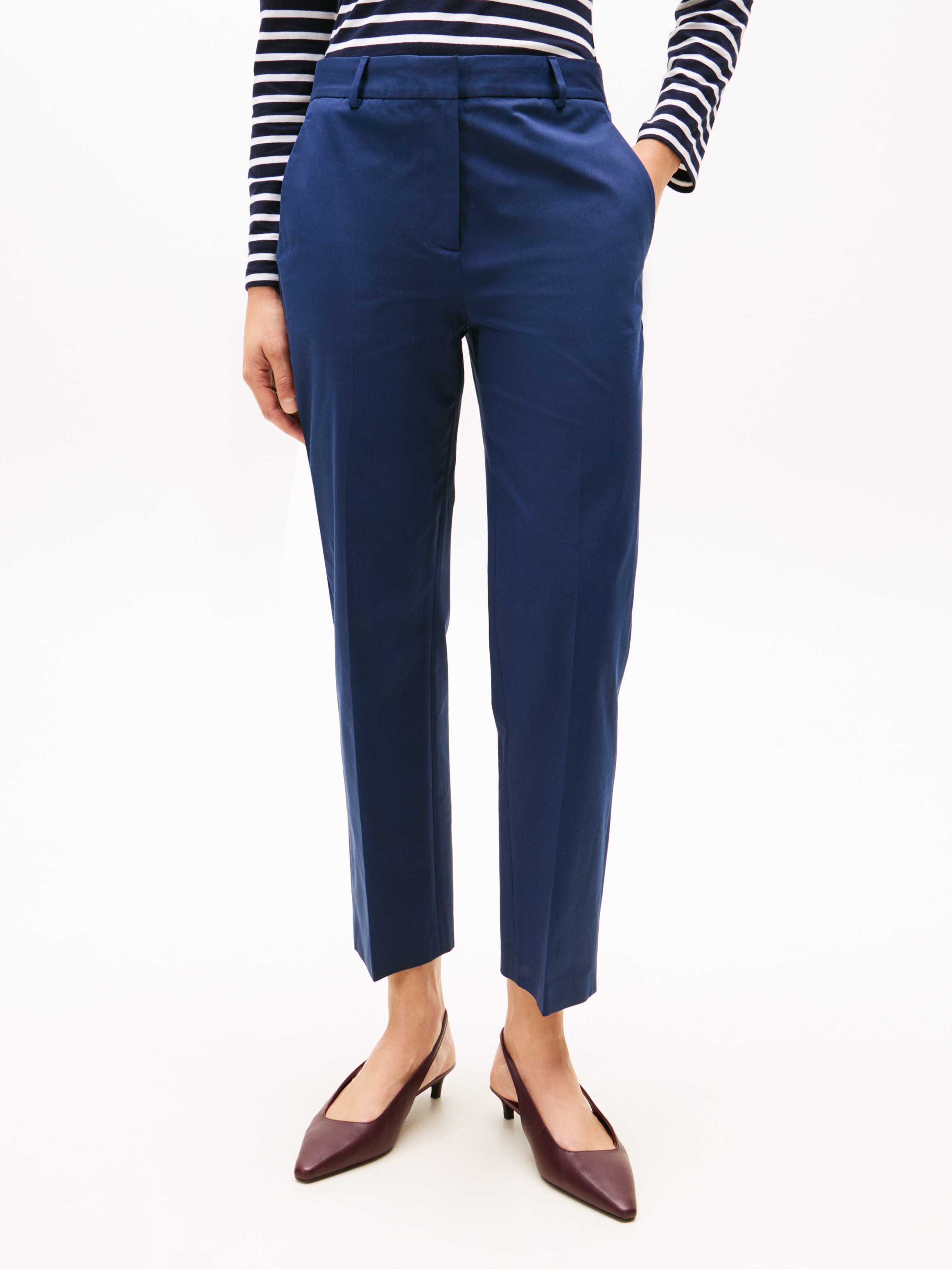 Tommy Hilfiger Chinohose  mit Bügelfalten