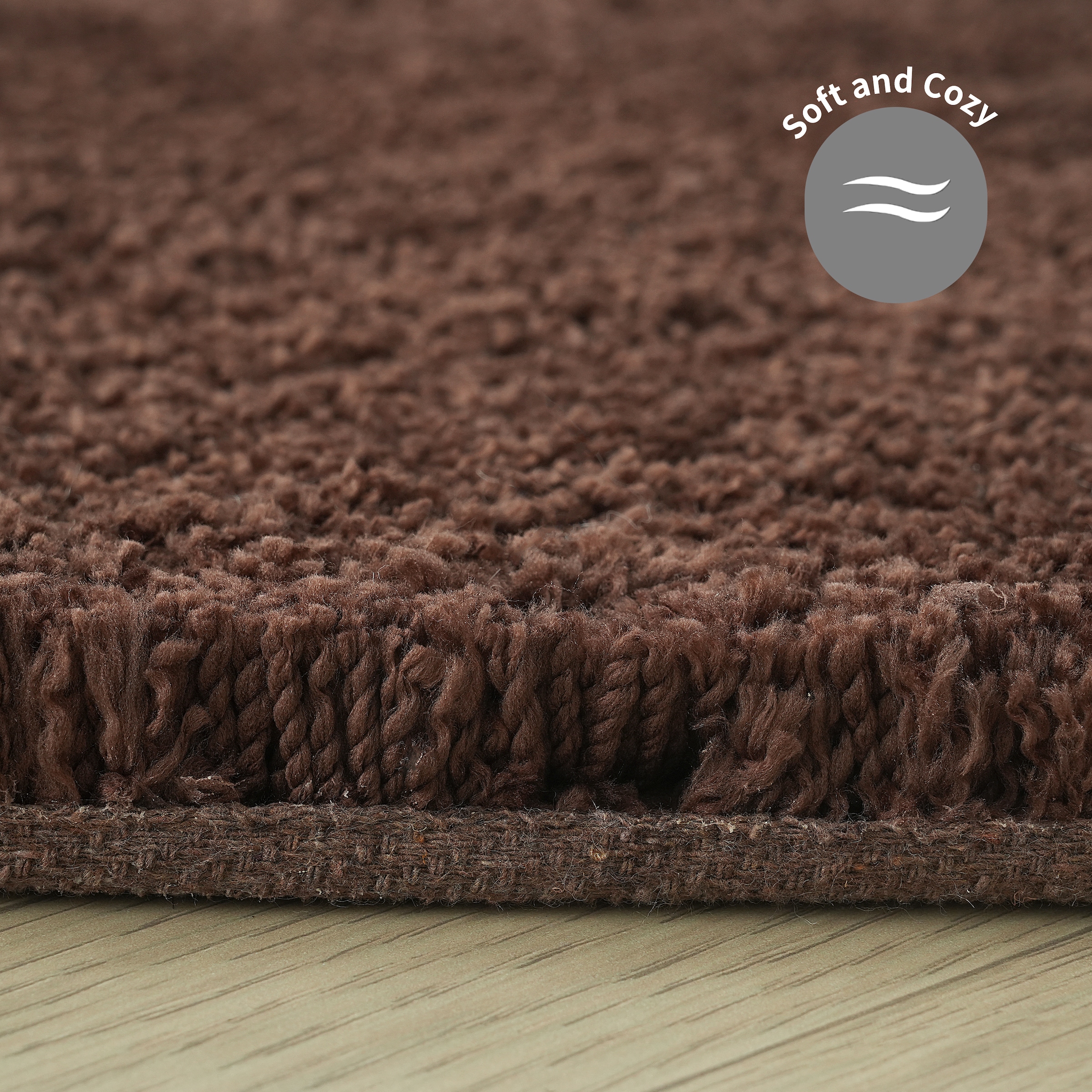 LeGer Home by Lena Gercke Hochflor-Teppich »Halrum, einfarbig, besondere Form, modern« organische Form, bean shape, kuschelig, Wohnzimmer, Schlafzimmer