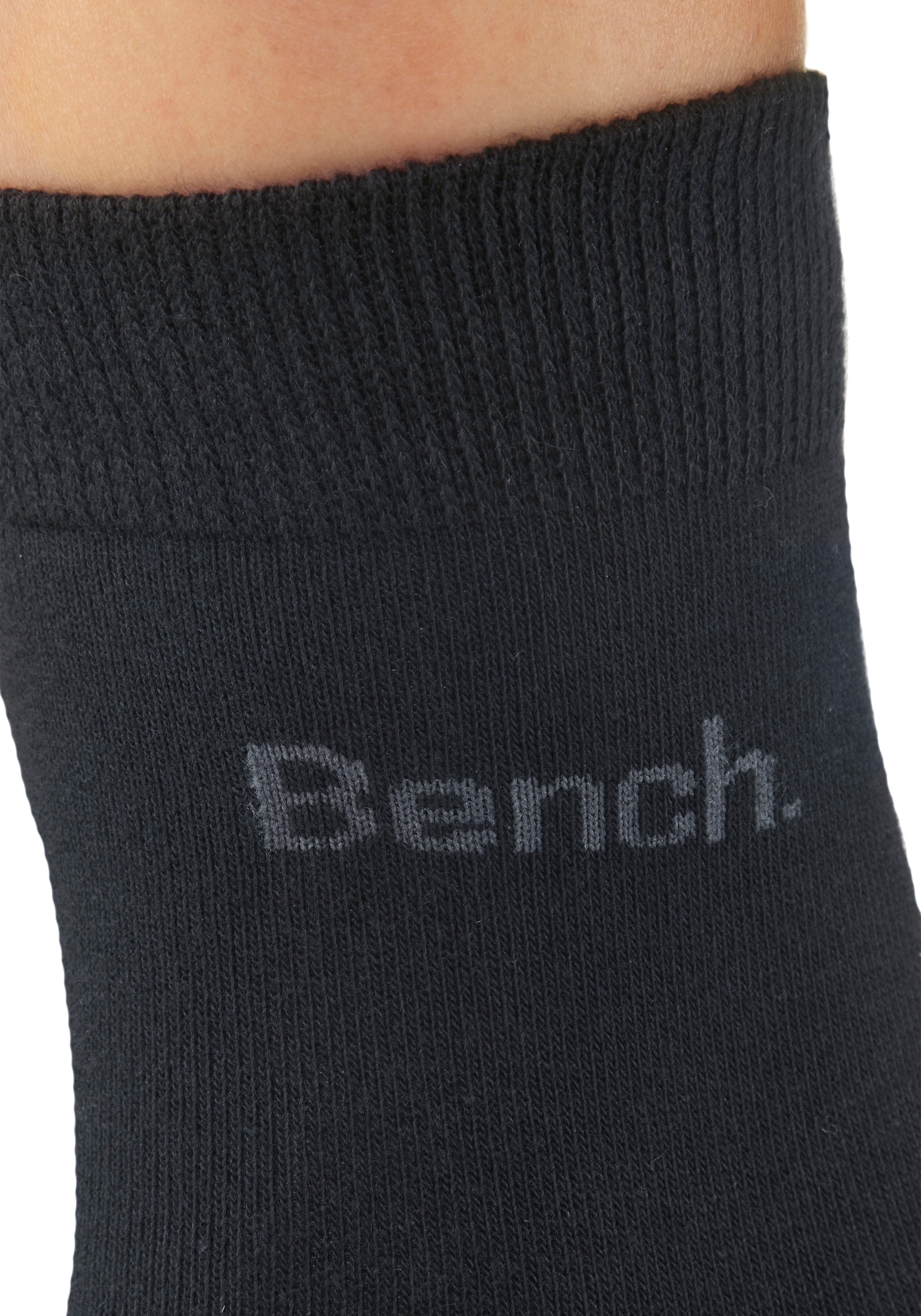 Bench. Basicsocken »Damen Logosocken« Packung, 8 Paar tlg. klassisch mit Baumwolle