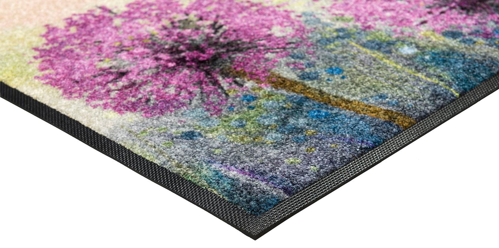 wash+dry by Kleen-Tex Fussmatte »Alium« rechteckig 7 mm Höhe Schmutzfangmatte