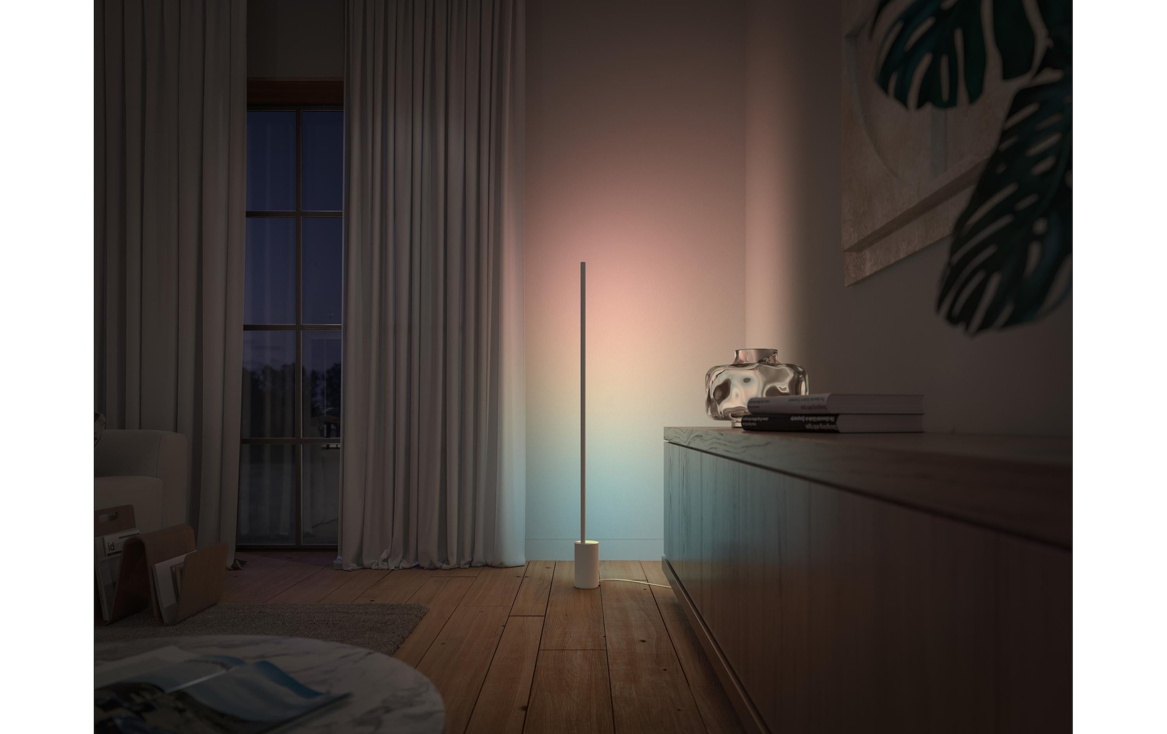 Philips Hue Lampadaire à LED »Gradient Signe inkl. DimmSwitch«