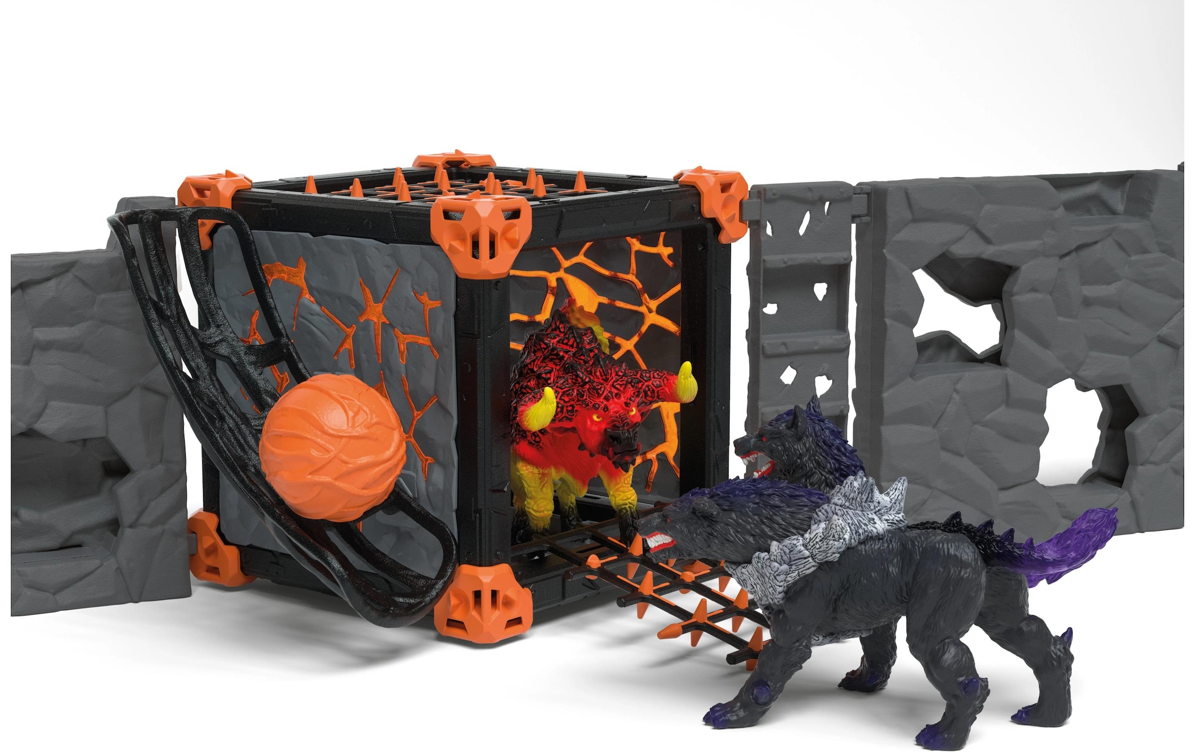 Schleich® Monde de jeu »BattleCave Arena: Lava vs. Schatten«
