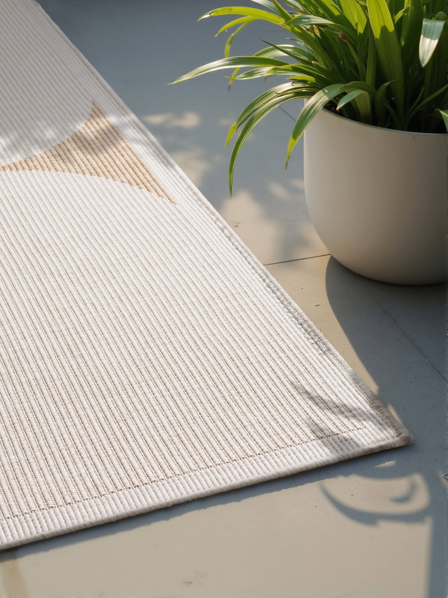 HANSE Home Outdoorteppich »Bowen Wendeteppich« rechteckig 5 mm Höhe Läufer, In und Outdoor, Flachgewebe, wetterfest, pflegeleicht, robust