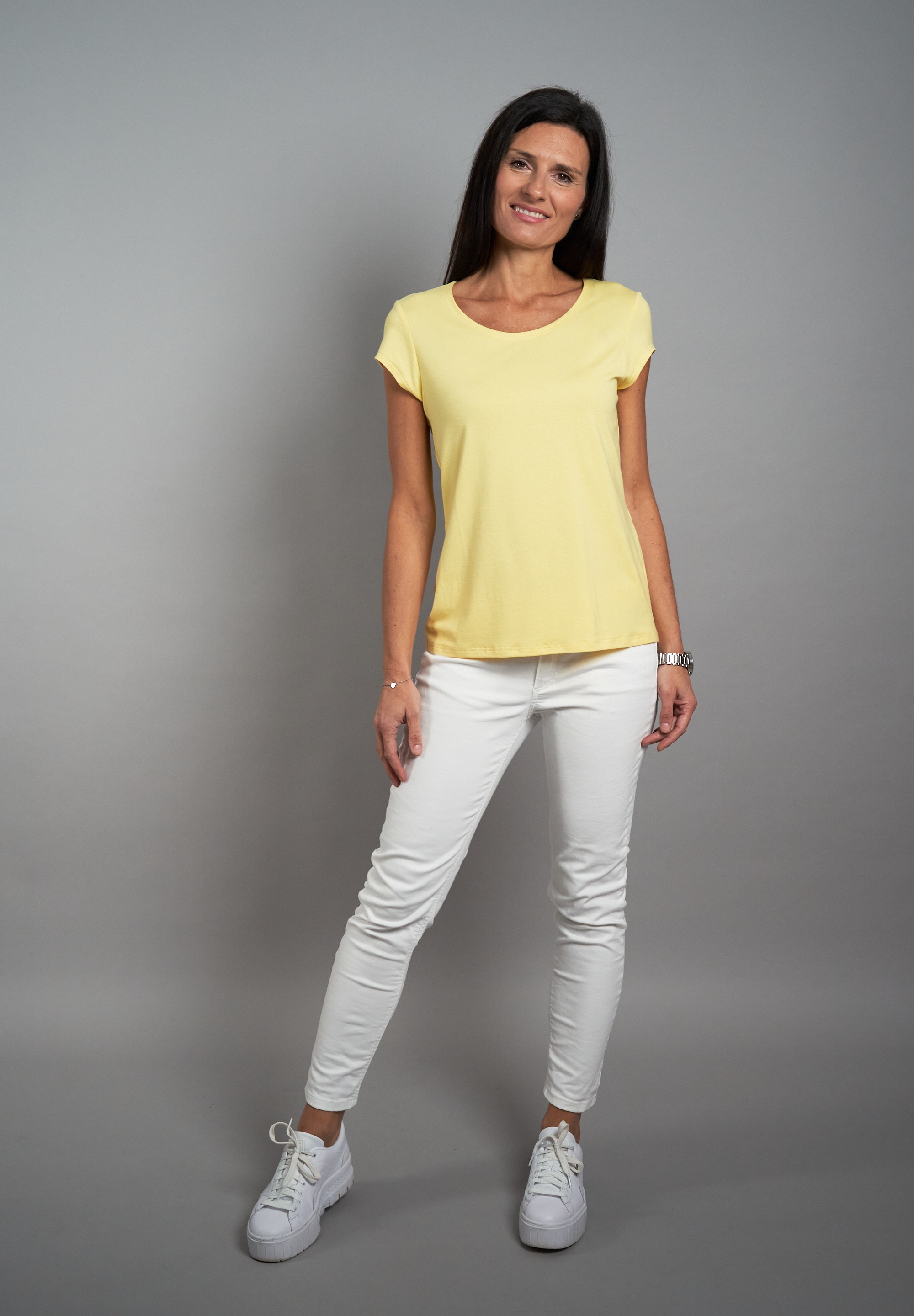 Seidel Moden T-Shirt mit Kappenärmel, MADE IN GERMANY