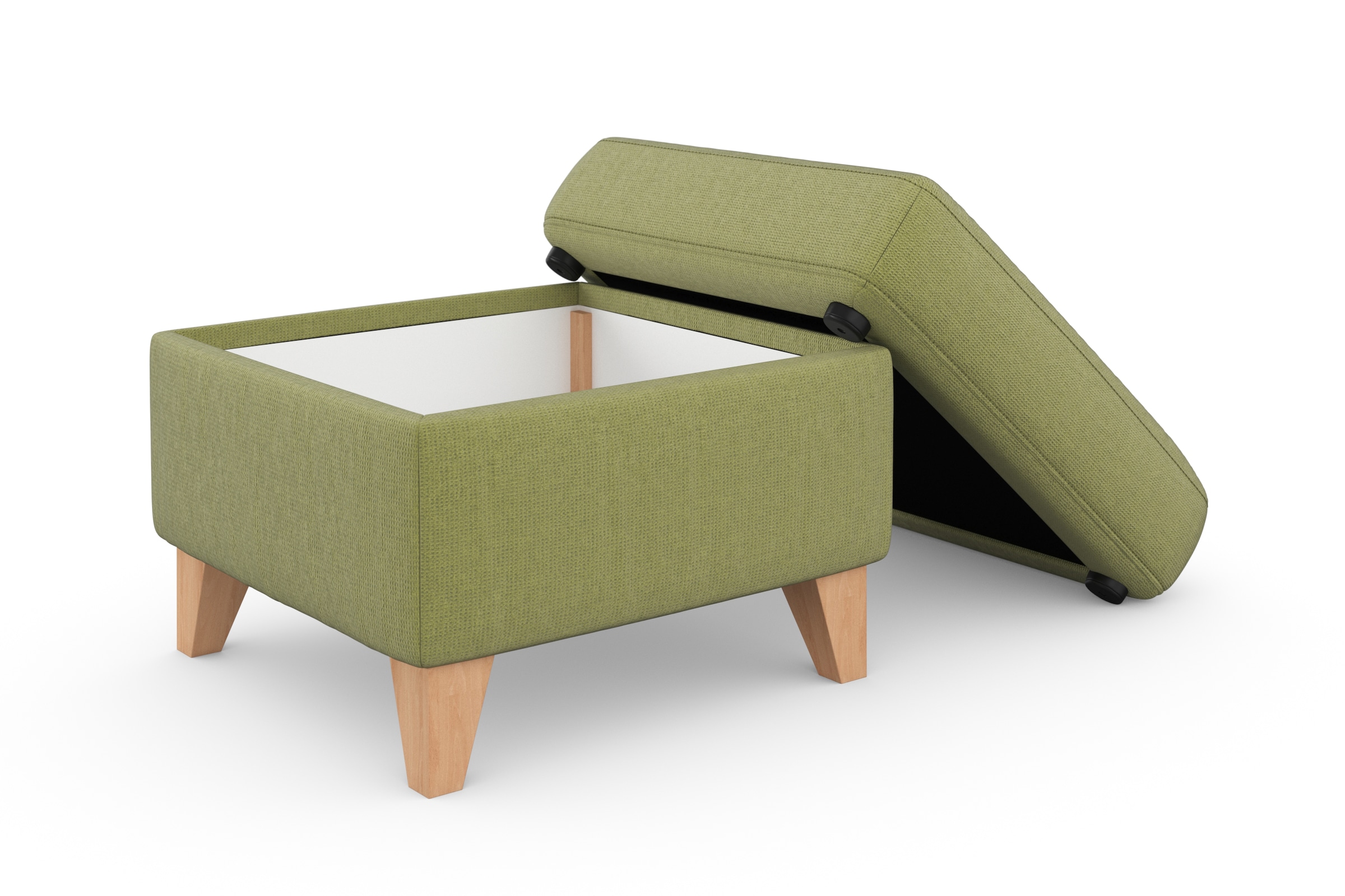 sit&more Tabouret de rangement »Visby« Stauraum, auch erhältlich mit Wasser zu reinigendem "Soft clean" Bezug