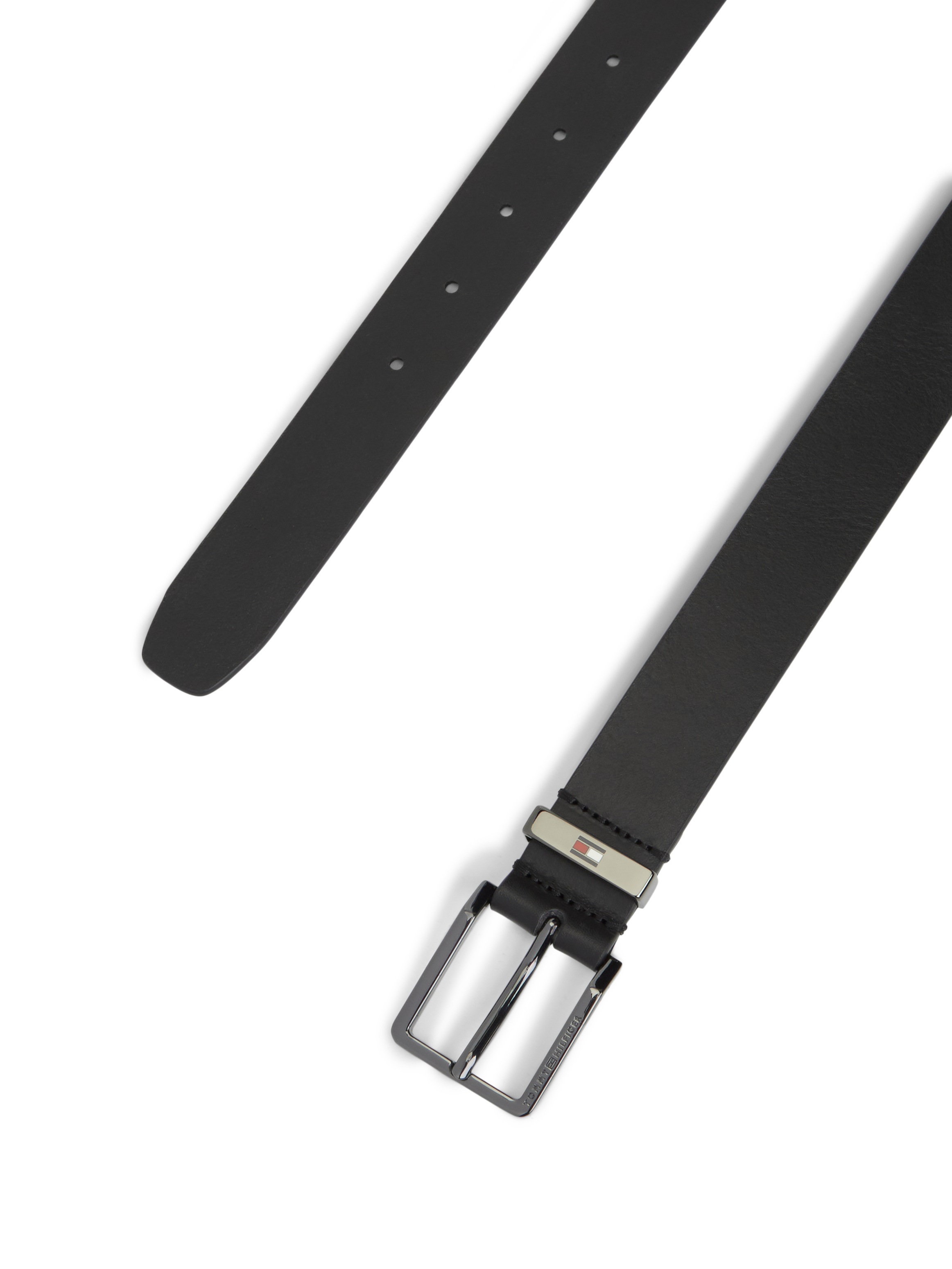 Tommy Hilfiger Ceinture en cuir »OLIVER 3.0 cm breit« mit tiefgeprägtem Logo