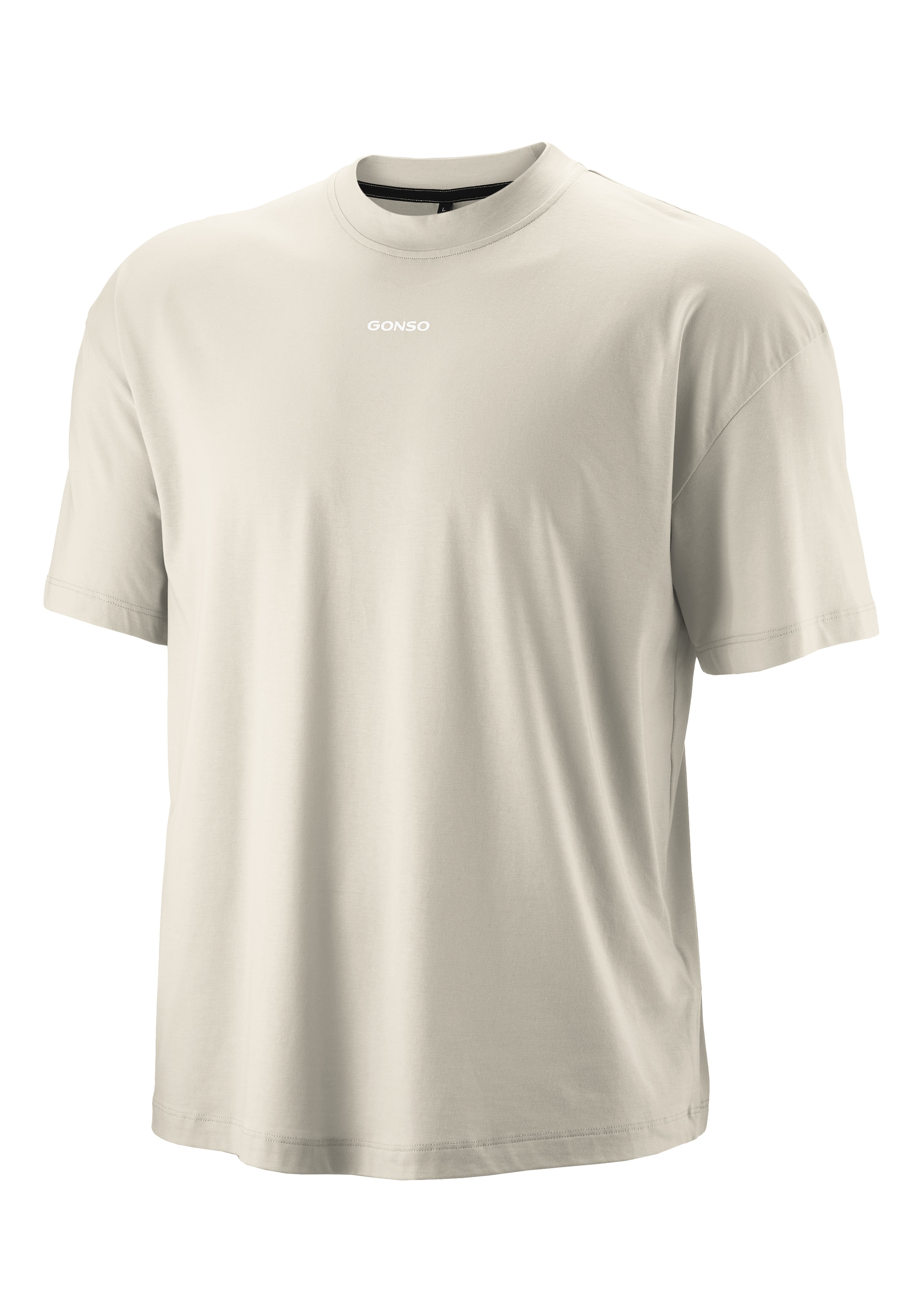Gonso Rundhalsshirt »OffBike T-Shirt Oversized« Unisex T-Shirt mit Logo, Off-Bike Shirt, Oversize-Fit