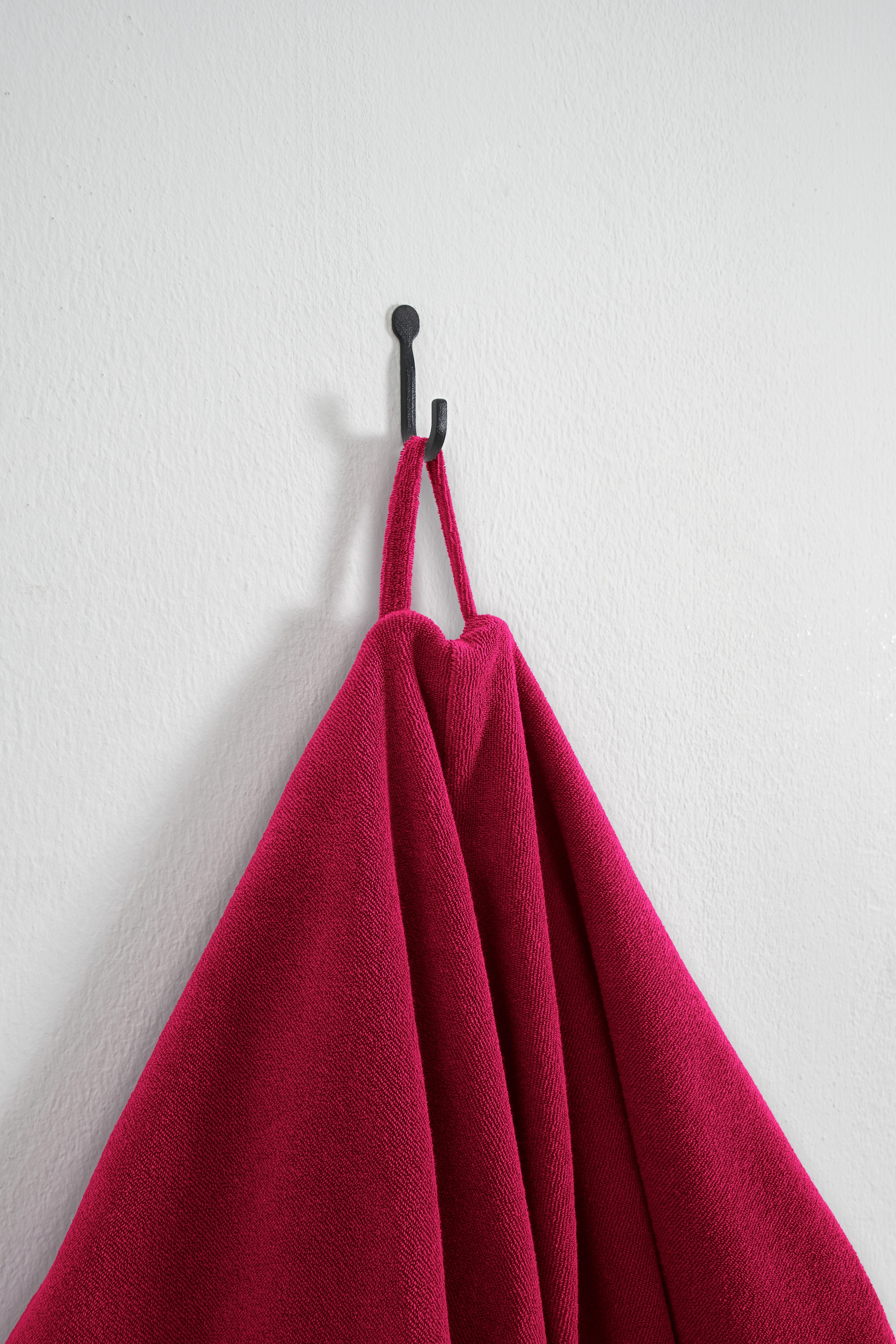 my home Damenbademantel »Jule, ideal für Sauna & Spa, Hotelbademantel, Morgenmantel« 1 Stk. tlg., einfarbiger Leichtfrottier-Bademantel, hoher Baumwollanteil, XS-4XL