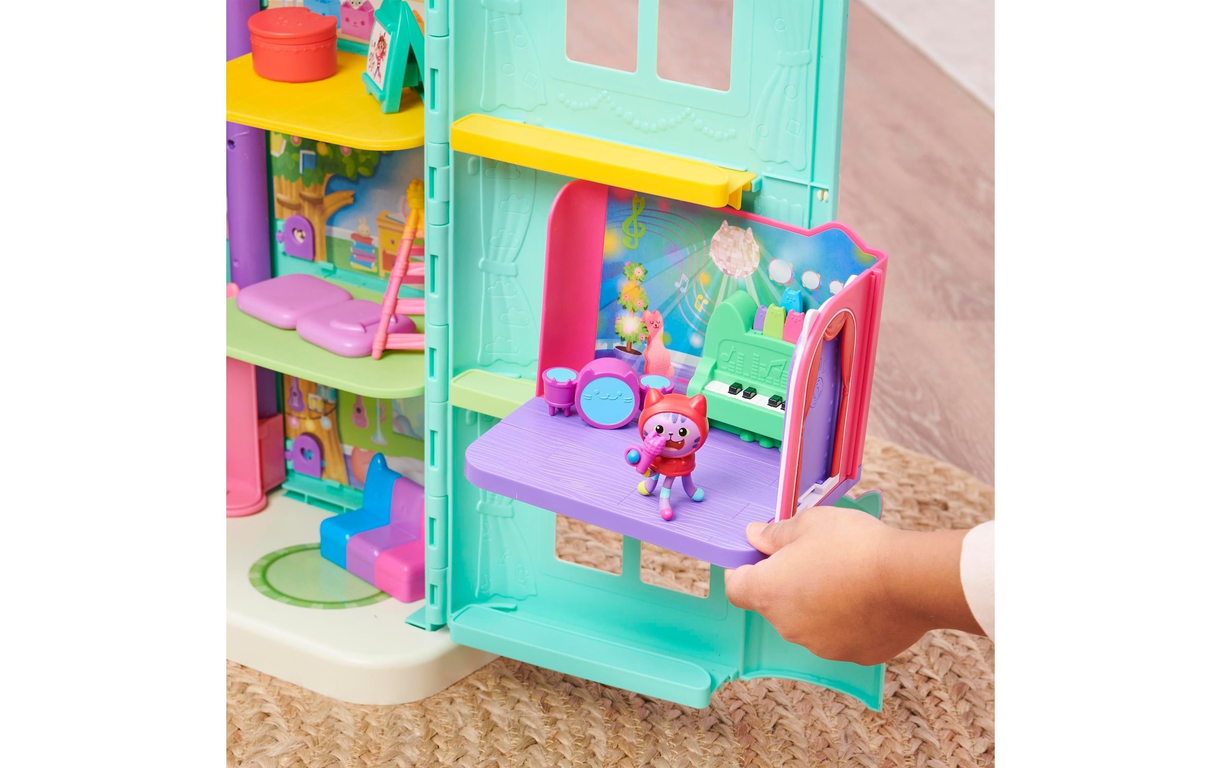Spin Master Monde de jeu »Gabby's Dollhouse Catnips Musikzimmer Deluxe Rooms«