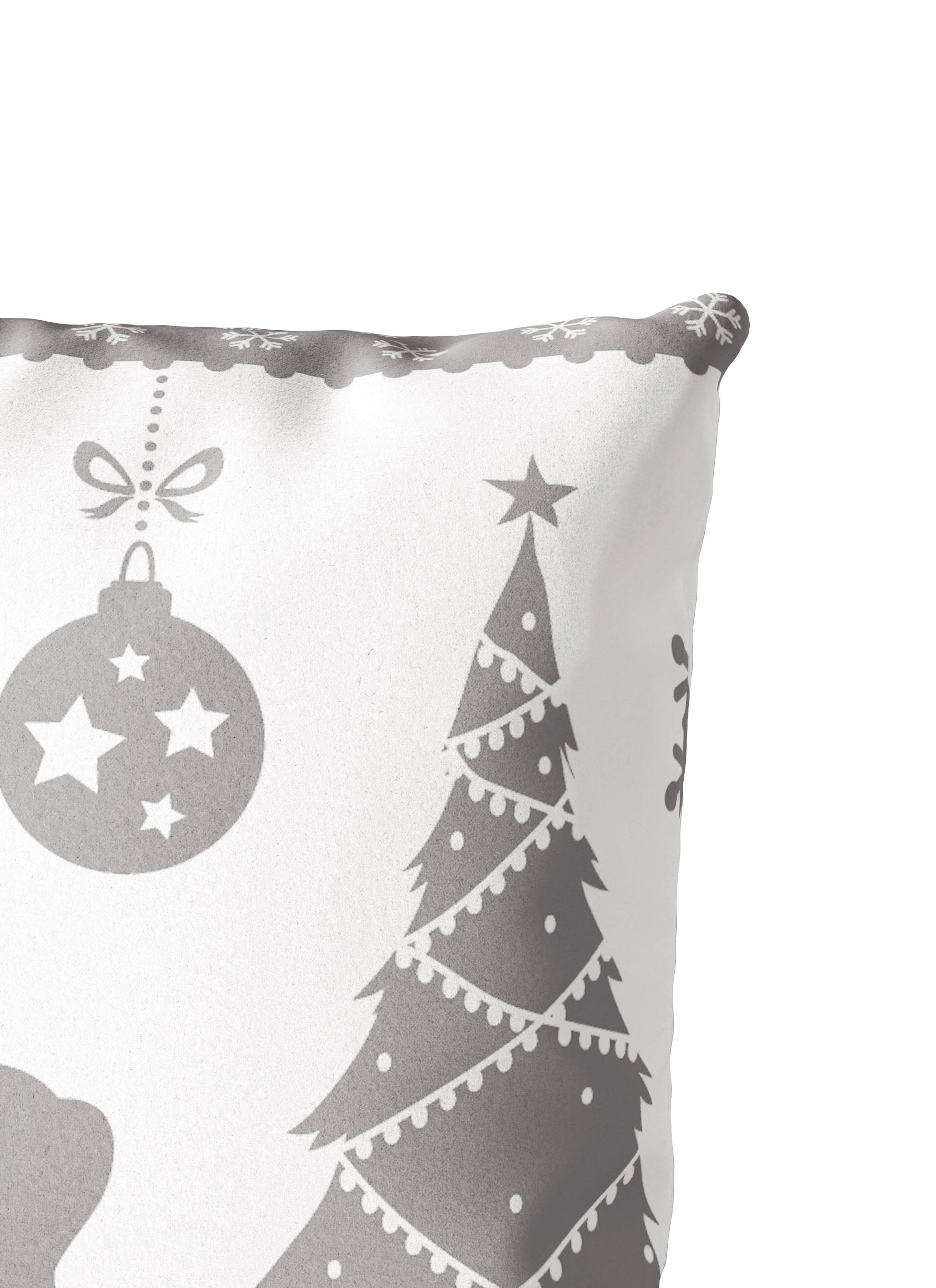 my home Bettwäsche »Sindbad in Gr. 135x200 oder 155x220 cm, ideal für Weihnachten« 2 tlg. Weihnachtsbettwäsche, Winter