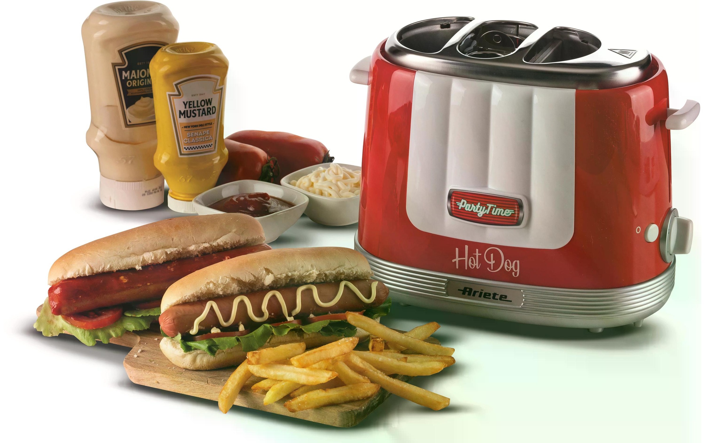Ariete Appareil à hot-dogs »Ariete Party Time« 650 W