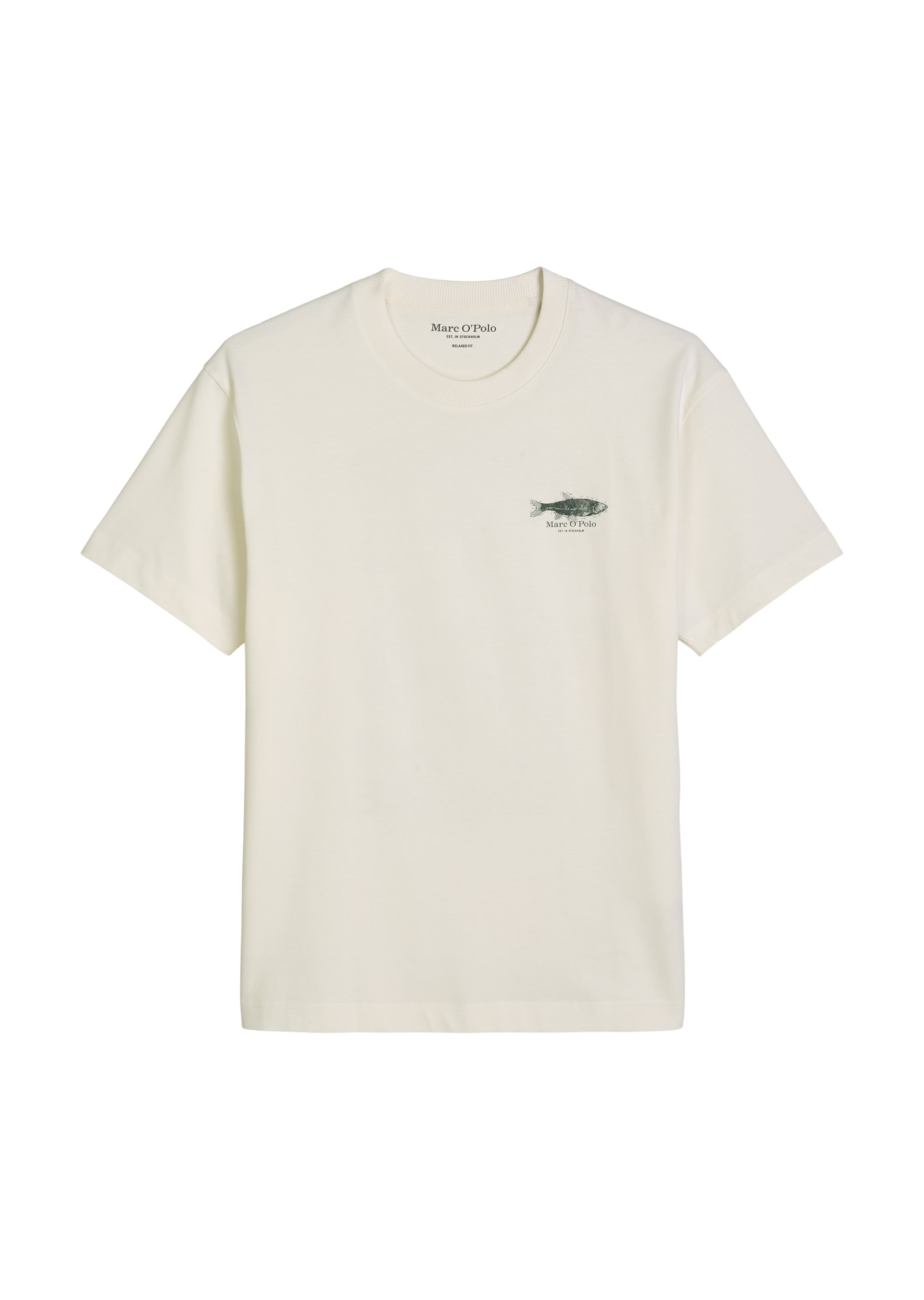 Marc O'Polo T-shirt loose avec imprimé dos seafood