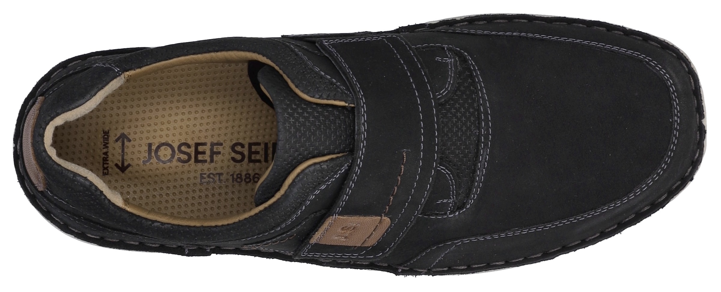 Josef Seibel Chaussures à scratch »New Anvers 83«  Slipper, Komfortschuh in extraweiter Form