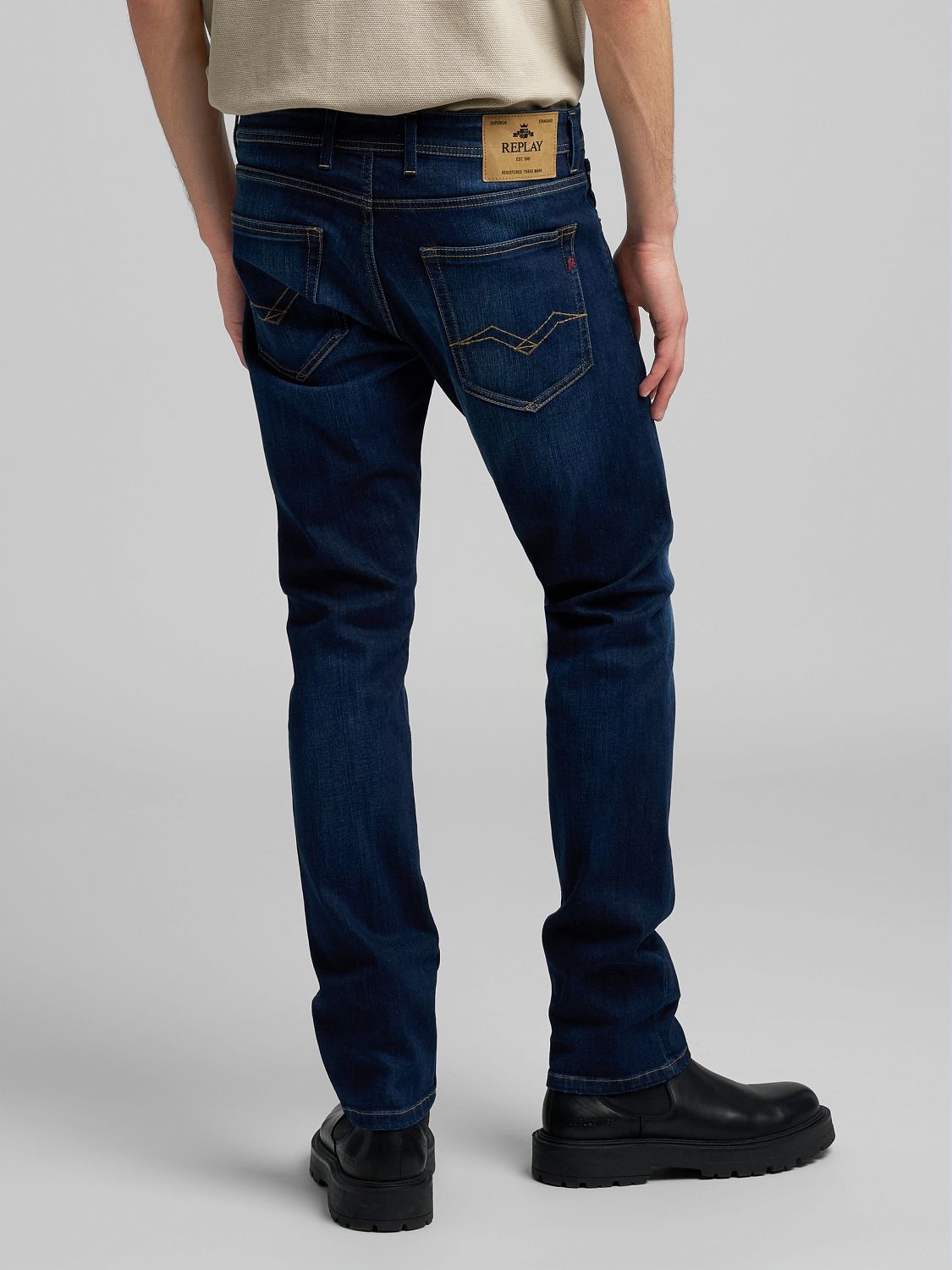 Replay Jeans droit »GROVER« in vielen verschiedenen Waschungen, mit Stretch