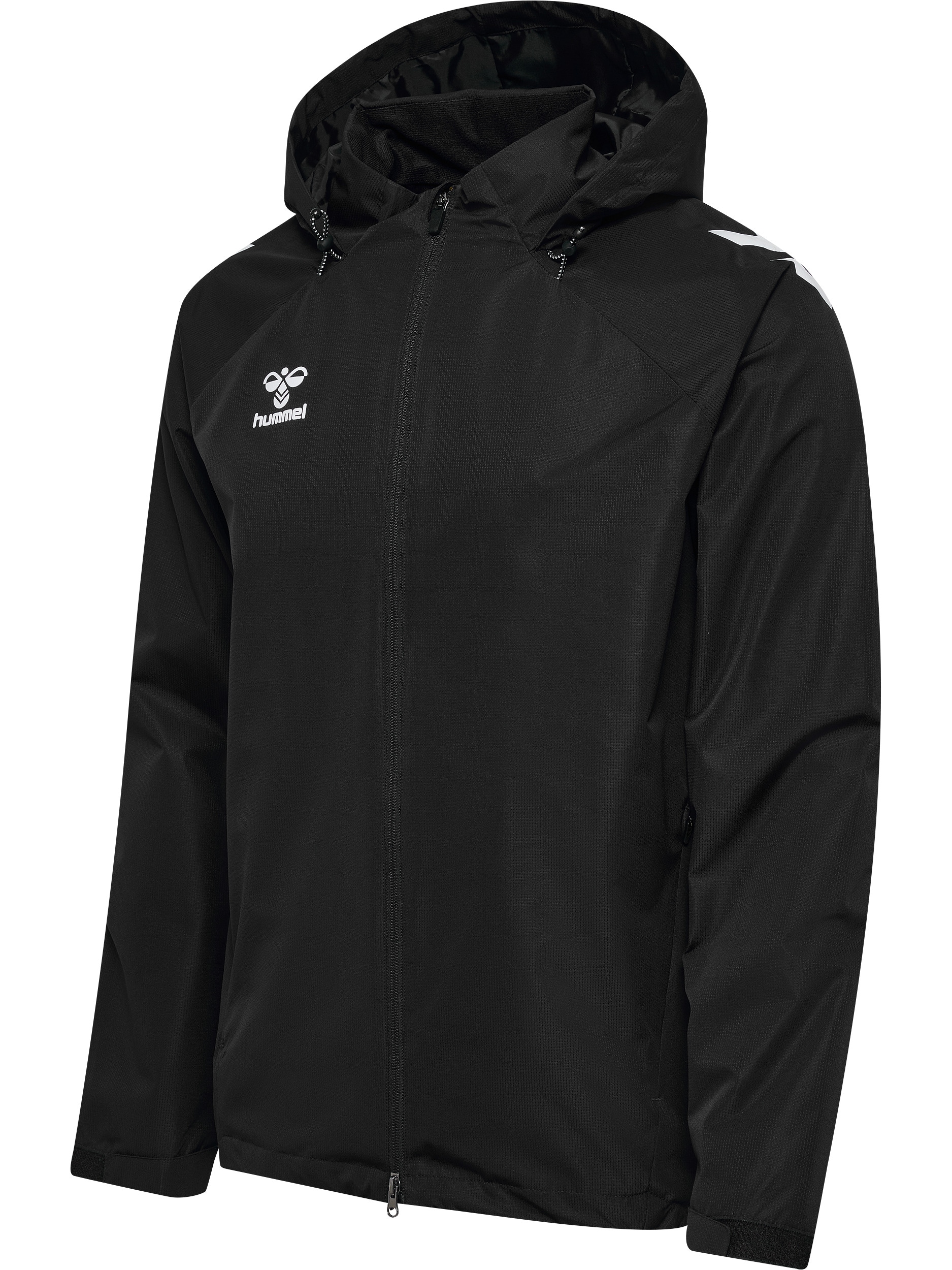hummel Veste tous temps »HMLLEAD 2.0 ALL-WEATHER JACKET« avec capuche style sportif, en polyester, respirant, séchage rapide