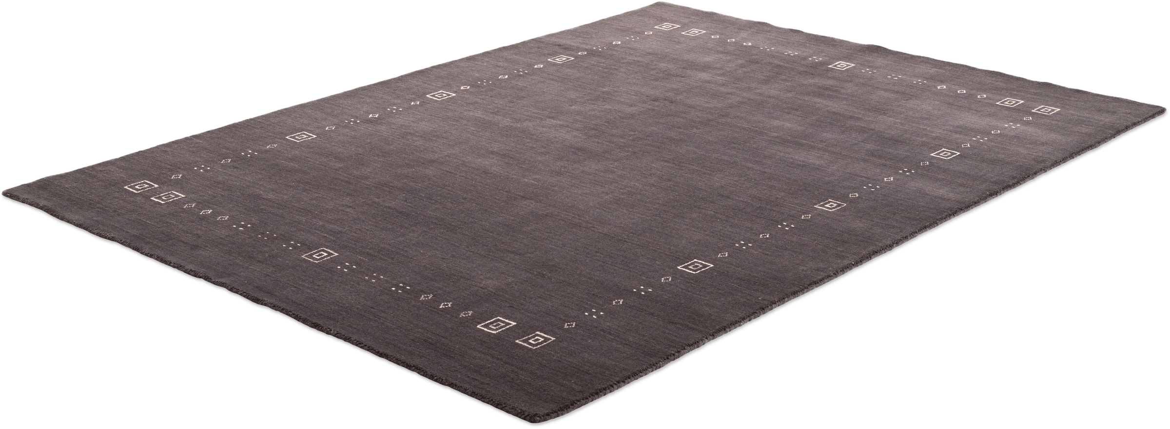 THEKO Tapis en laine »Lori Dream 2« Rectangulaire 12 mm Höhe Handweb Teppich, reine Wolle, handgewebt