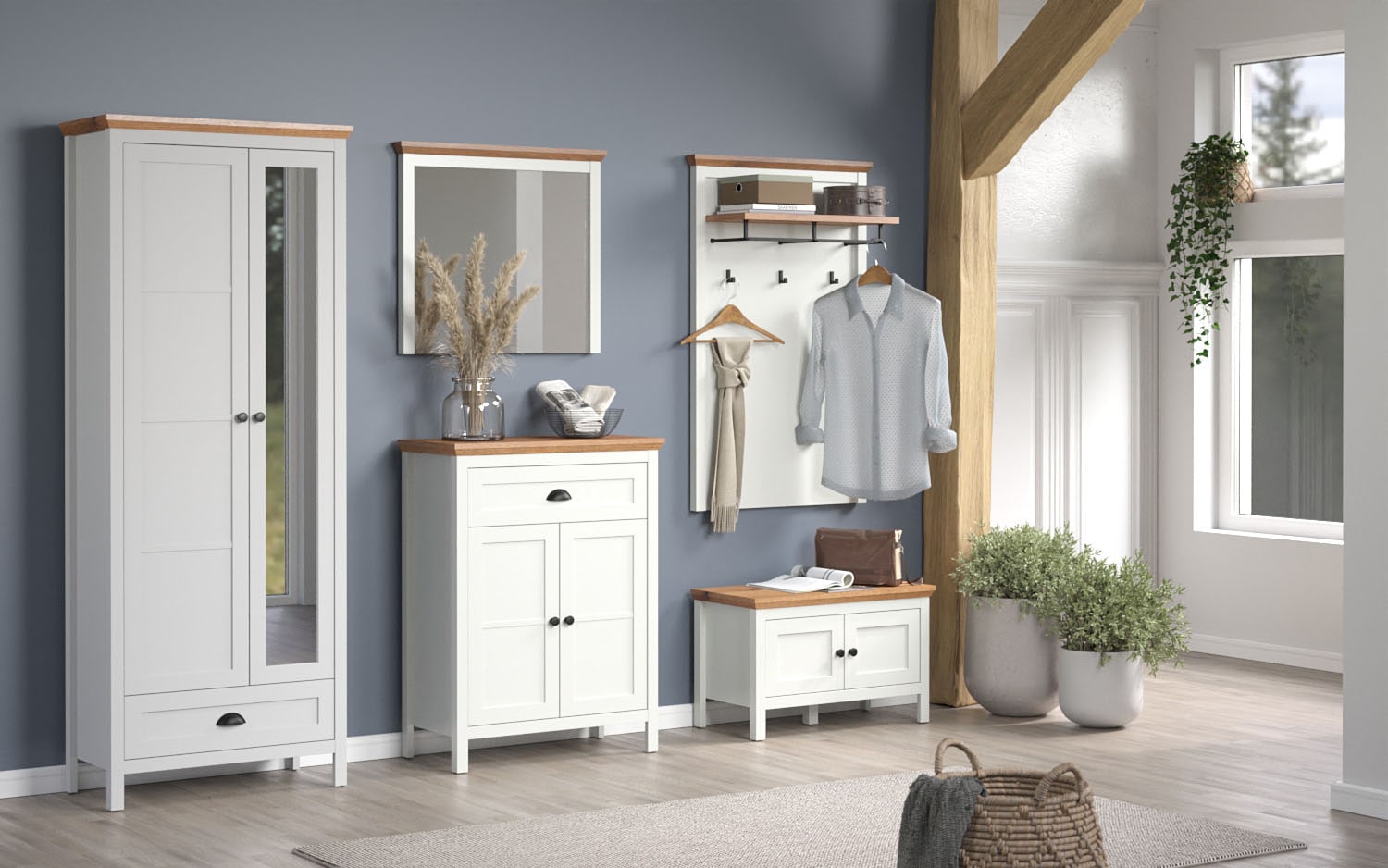 Home affaire Garderoben-Set »Vienna« 5 Stk. tlg.