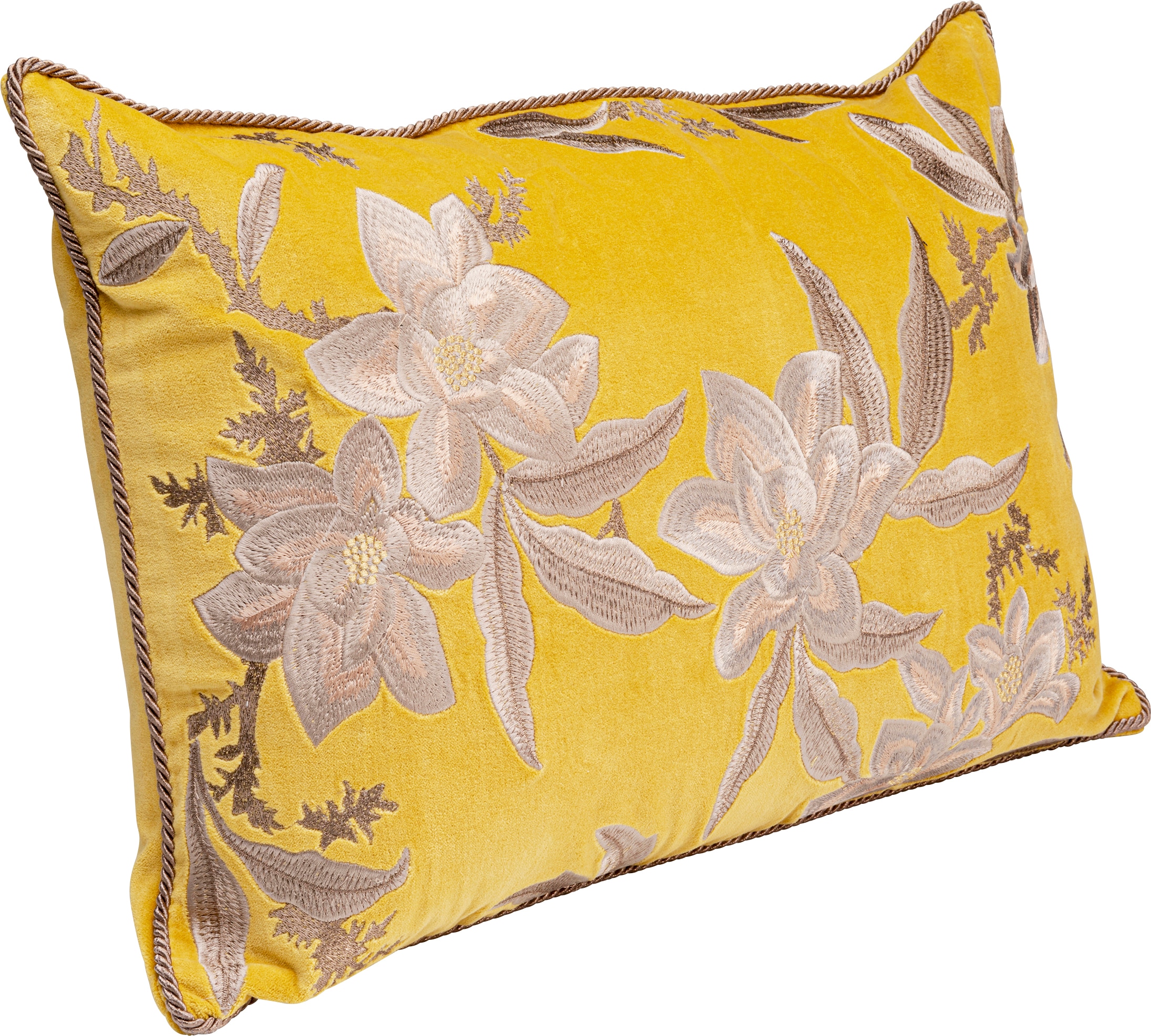 Kare Design Coussin décoratif »Lovely Flowers, Kissenhülle mit Füllung, 40x60 cm« stützt Kopf und Nacken angenehm und sorgt für erholsamen Schlaf