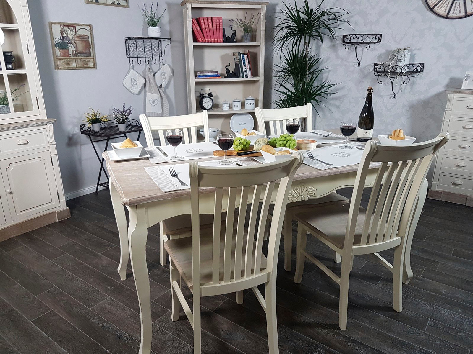 Ambiente Haus Deko-Wandregal »Wandregal-Set - antikbraun« 1 Stk. tlg.