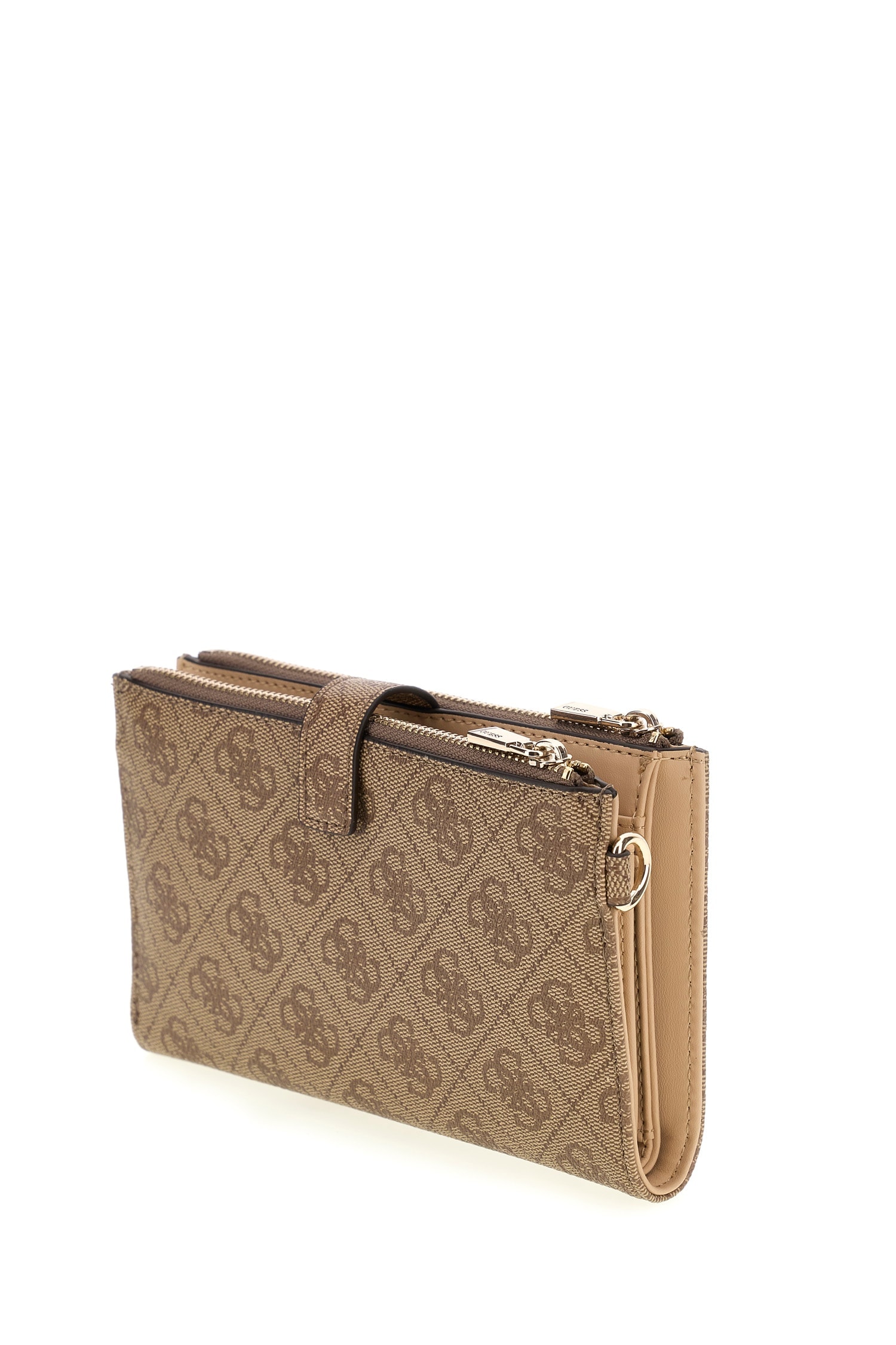 Guess Porte-monnaie »LAUREL II SLG DBL ZIP ORGNZR« Damen Geldbeutel, Portemonnaie mit zwei Zipperfächern