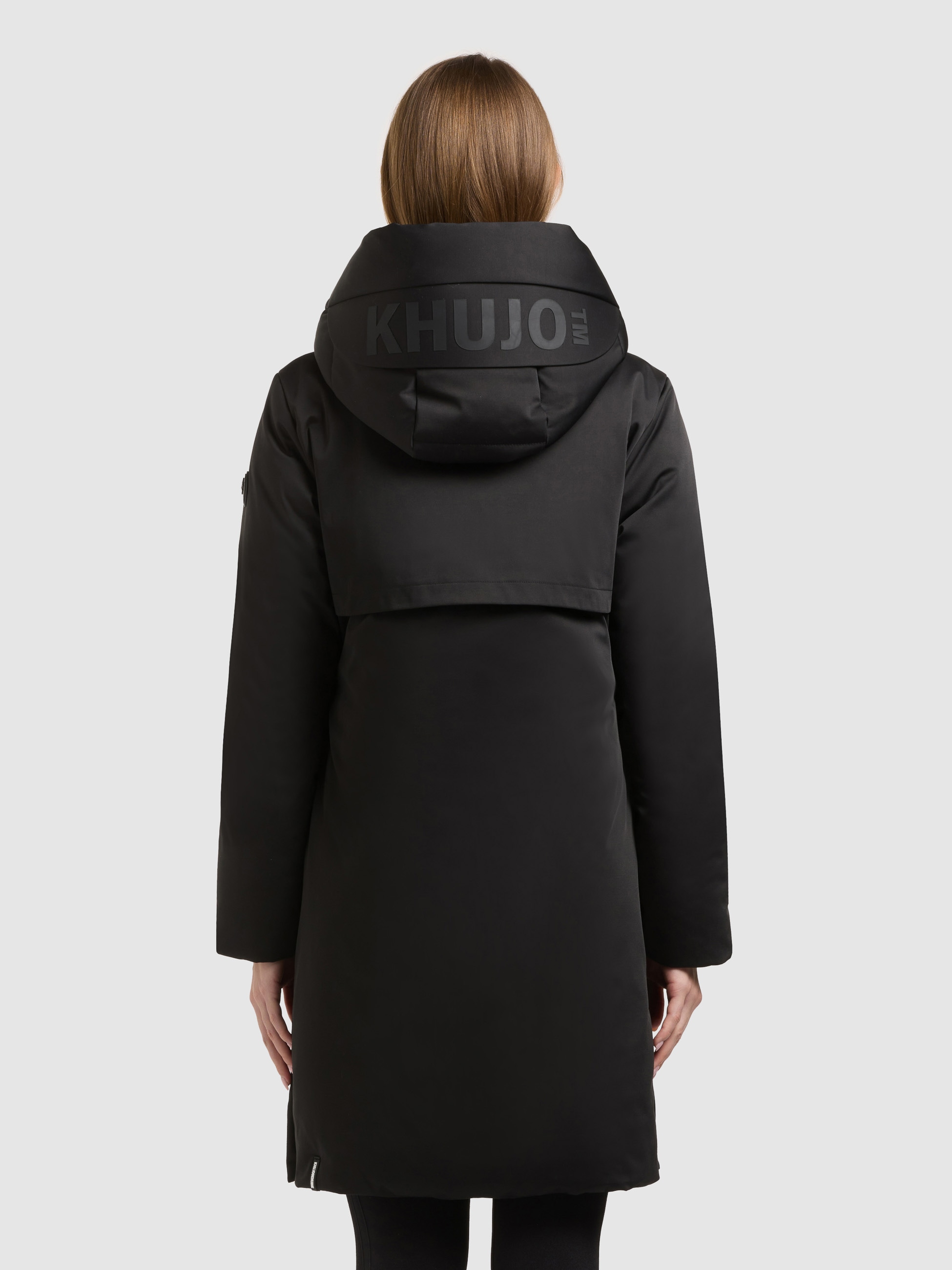 khujo Manteau d'hiver »HICKLE« abnehmbare Rucksackträger in der Innenseite