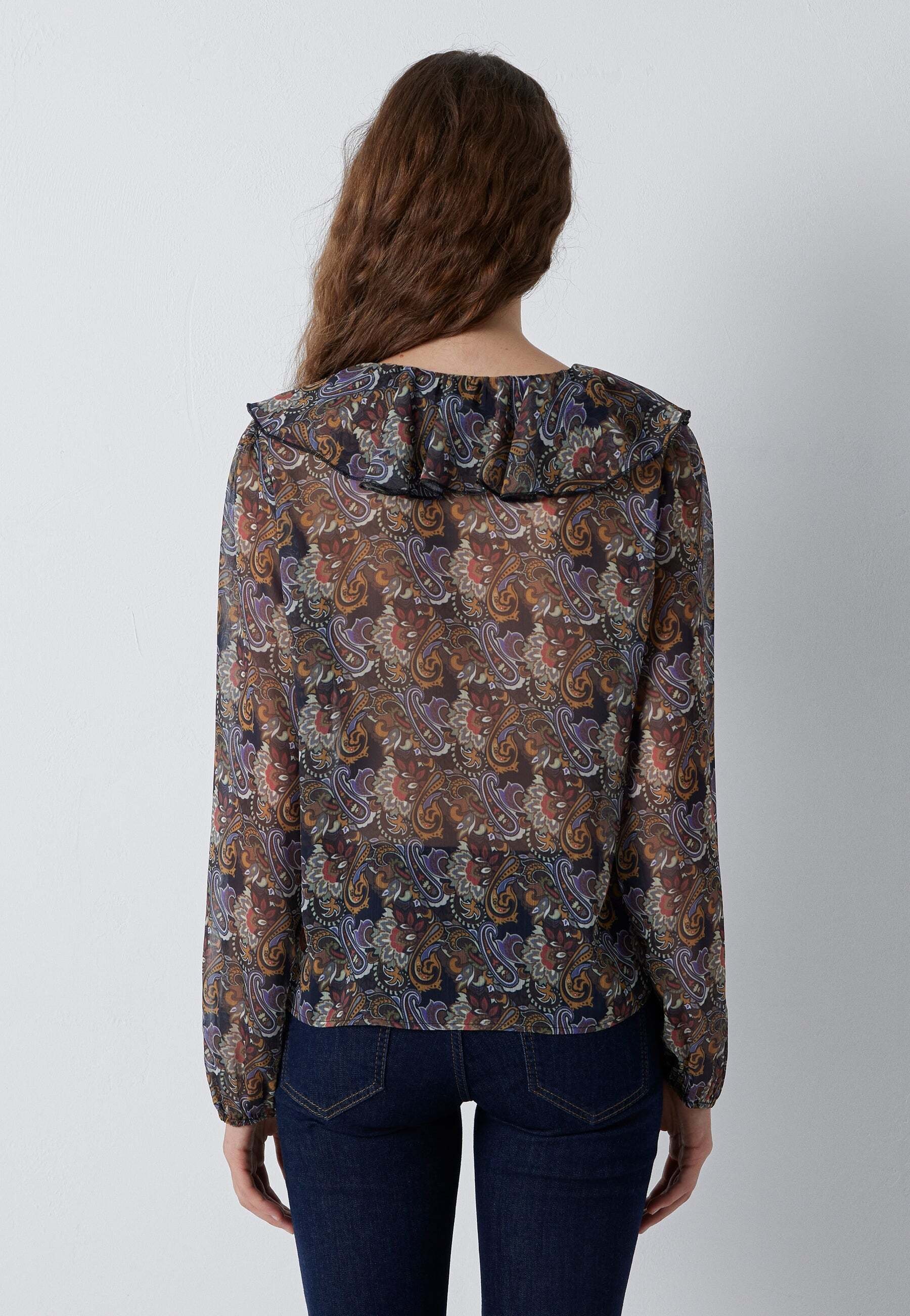 Mavi Blouse à manches longues »Mavi Langarmbluse Paisley«