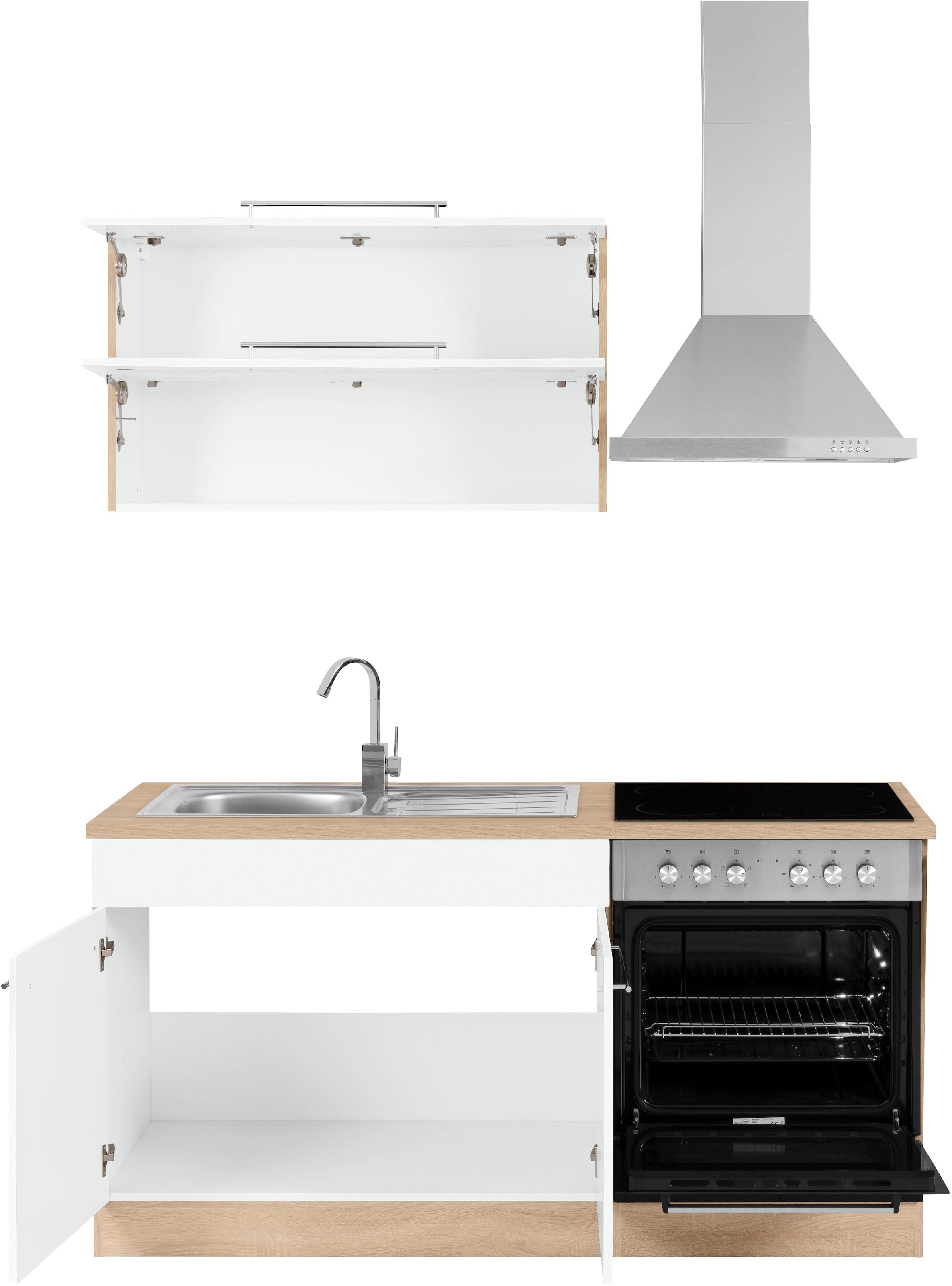 KOCHSTATION Pantryküche »KS-Eton« ohne E-Geräte, Breite 160 cm