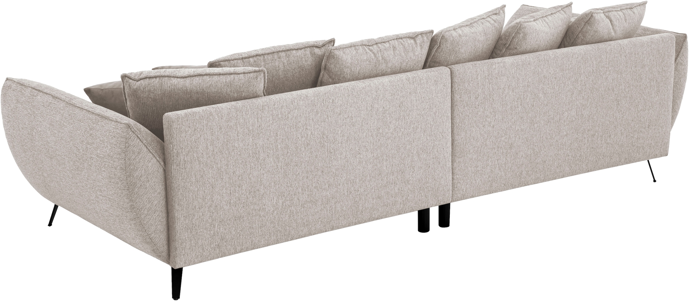 exxpo - sofa fashion Canapé Big »Triton Mega Sofa ,toller Sitzkomfort, Steppung im Sitz, Breite 311cm« inkl.10-teiliges Kissenset,gemütliches Megasofa,viel Platz zum Relaxen
