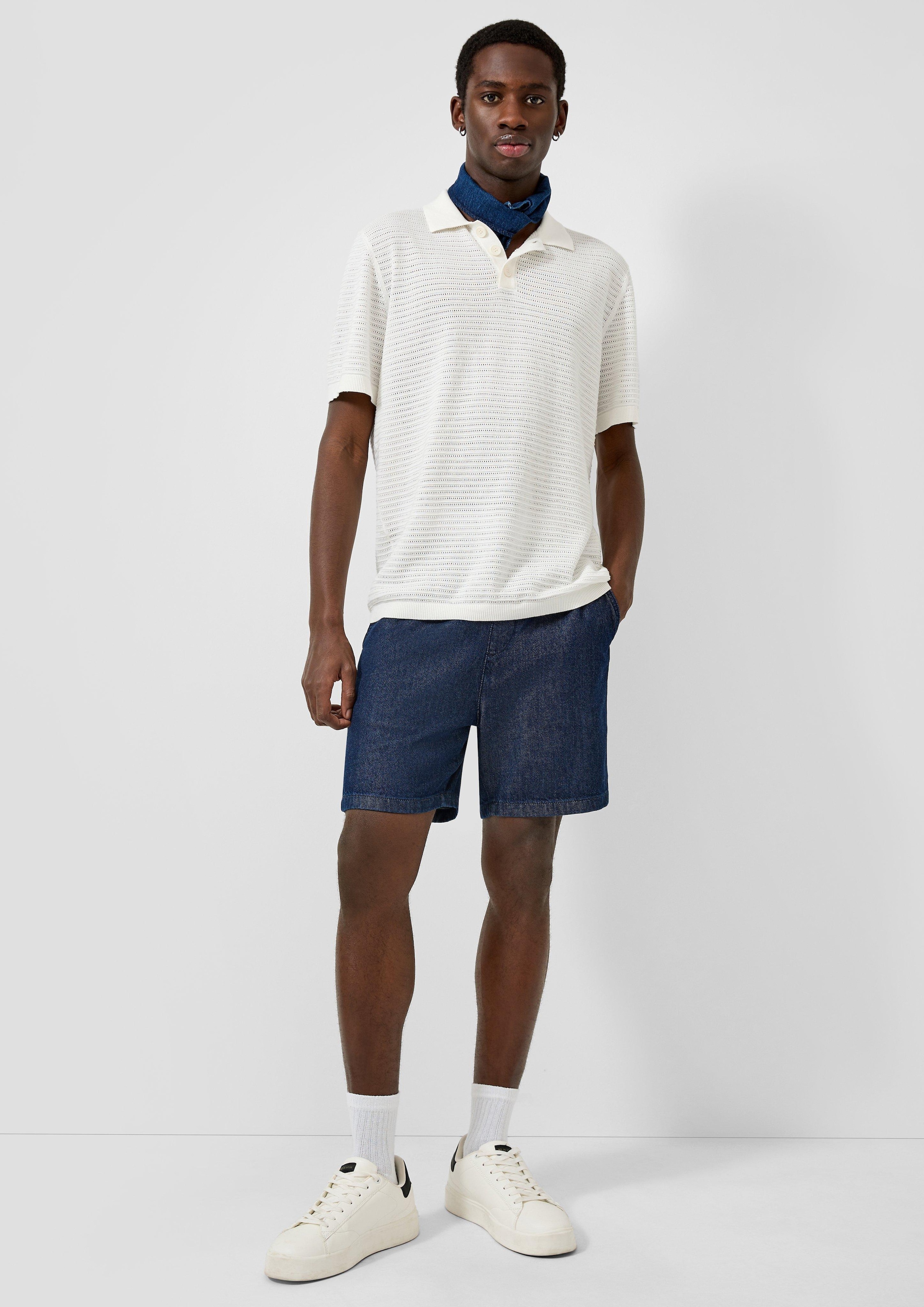QS Shorts  Jeansshort mit elastischem Bund