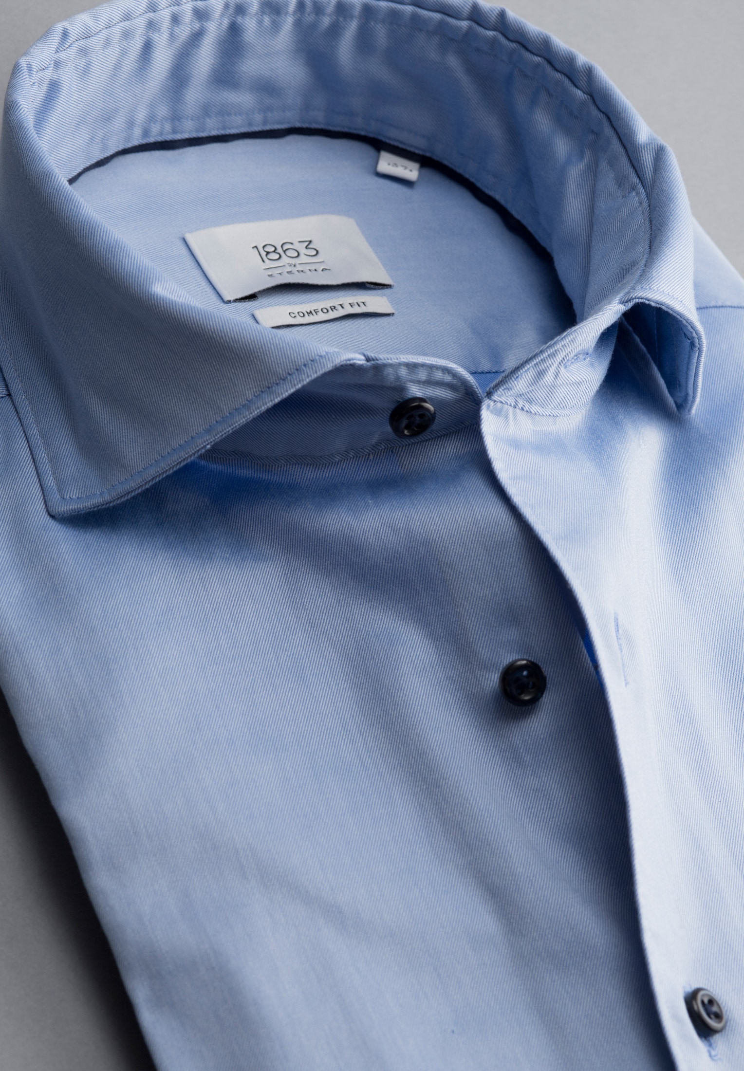 Eterna Langarmhemd »COMFORT FIT« EASY IRON (bügelleicht)