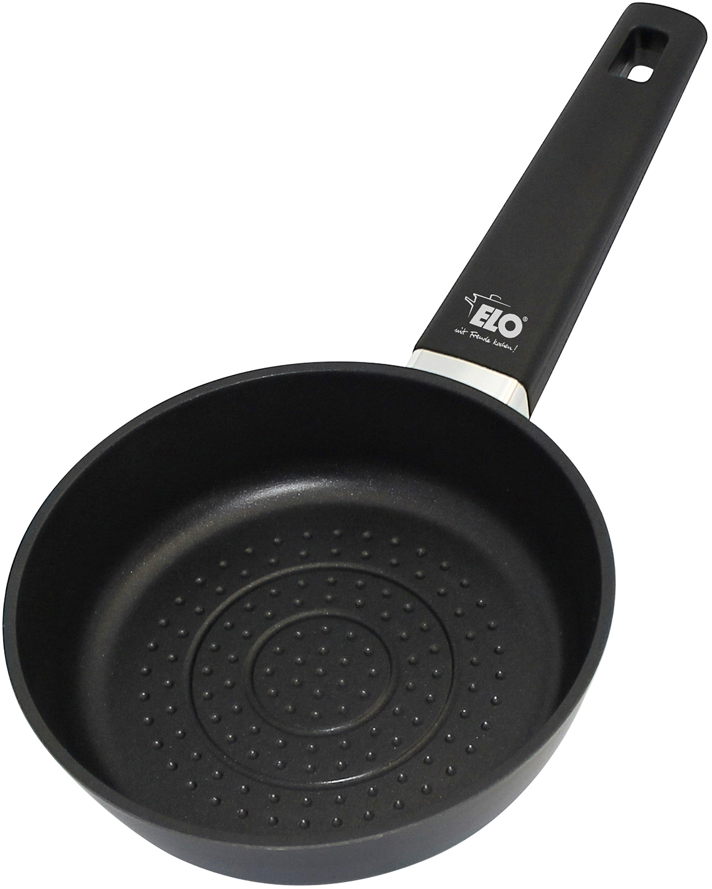 Elo Pfannen-Set »Bratpfannen-Set Smart Wave« Aluminium Set, je 1 x Pfanne Ø 20 cm, 1 L; Ø 24  cm, 1,6 L; 1 Pfannenwender, 3 Stk. tlg. Für alle Herdarten geeignet, inkl. Induktion