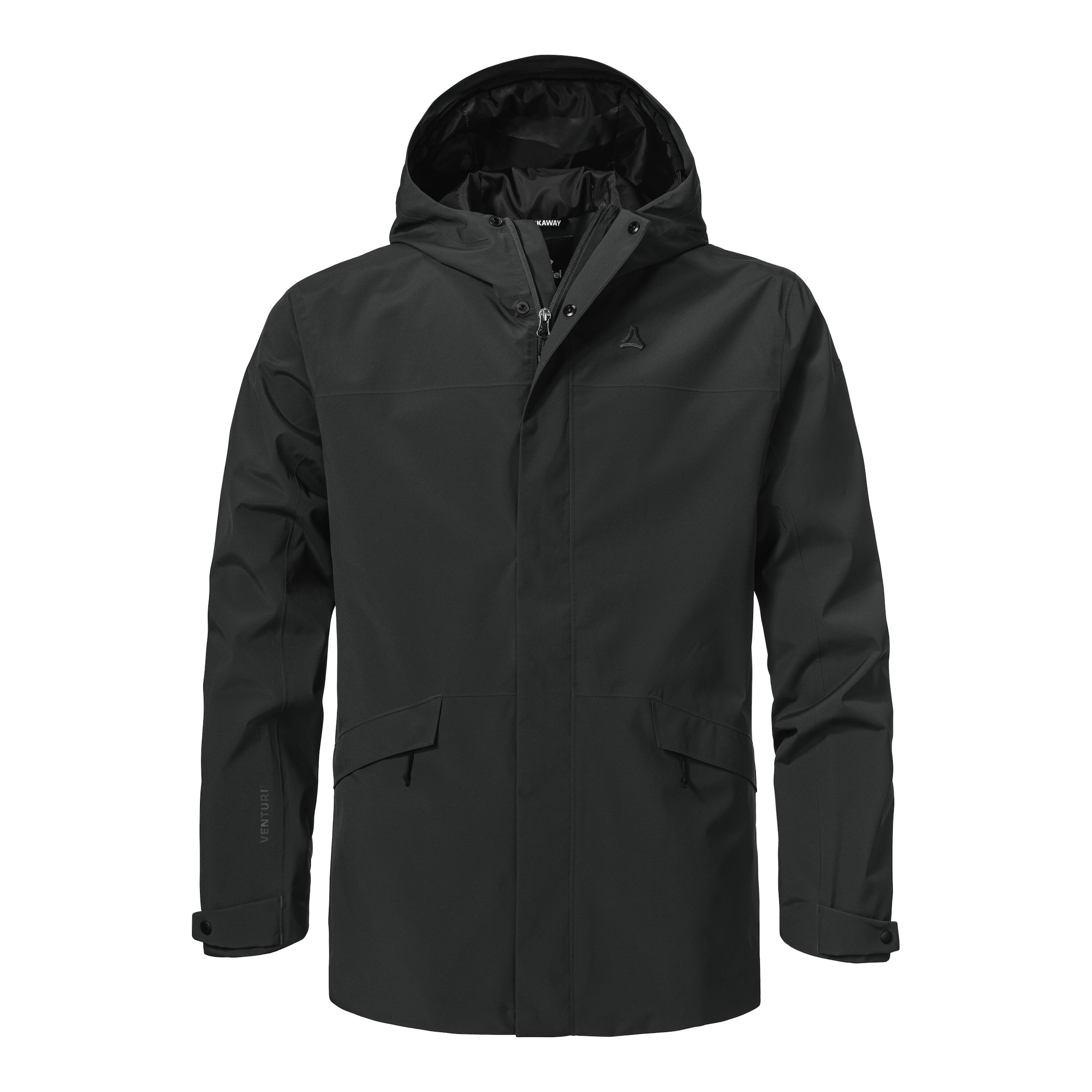 Schöffel Veste de pluie »CIRC Jacket Style Smue MEN« mit Kapuze sportlicher Stil, mit VENTURI® Membrane, wasserdicht, atmungsaktiv