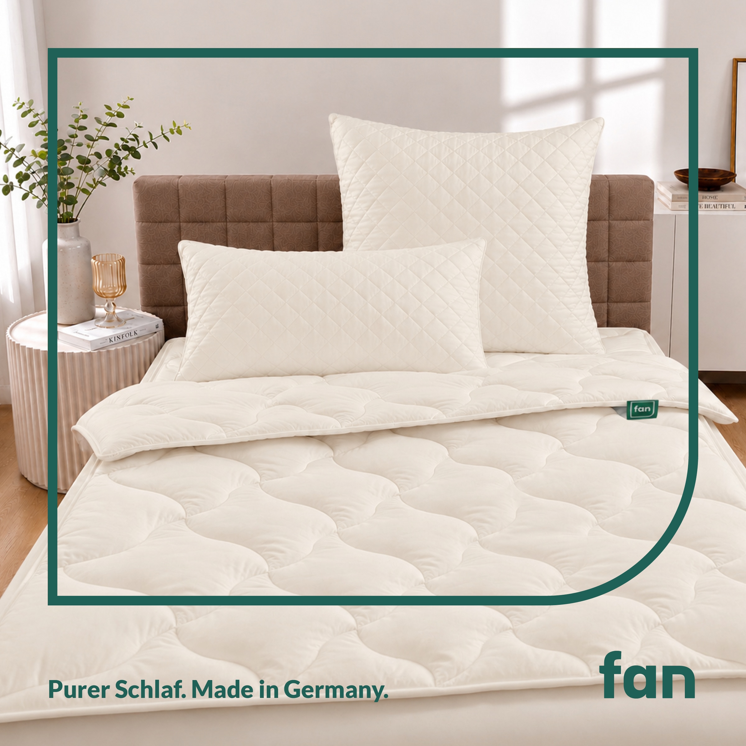 fan Couette en poils naturels »Baby Alpaka, Bettdecke in 135x200 und weiteren Grössen erhältlich« 4 saisons Füllung 97 % alpaga & 3 % autre fibre 1 cuis tlg. Couette en poils naturels fabriquée en Allemagne