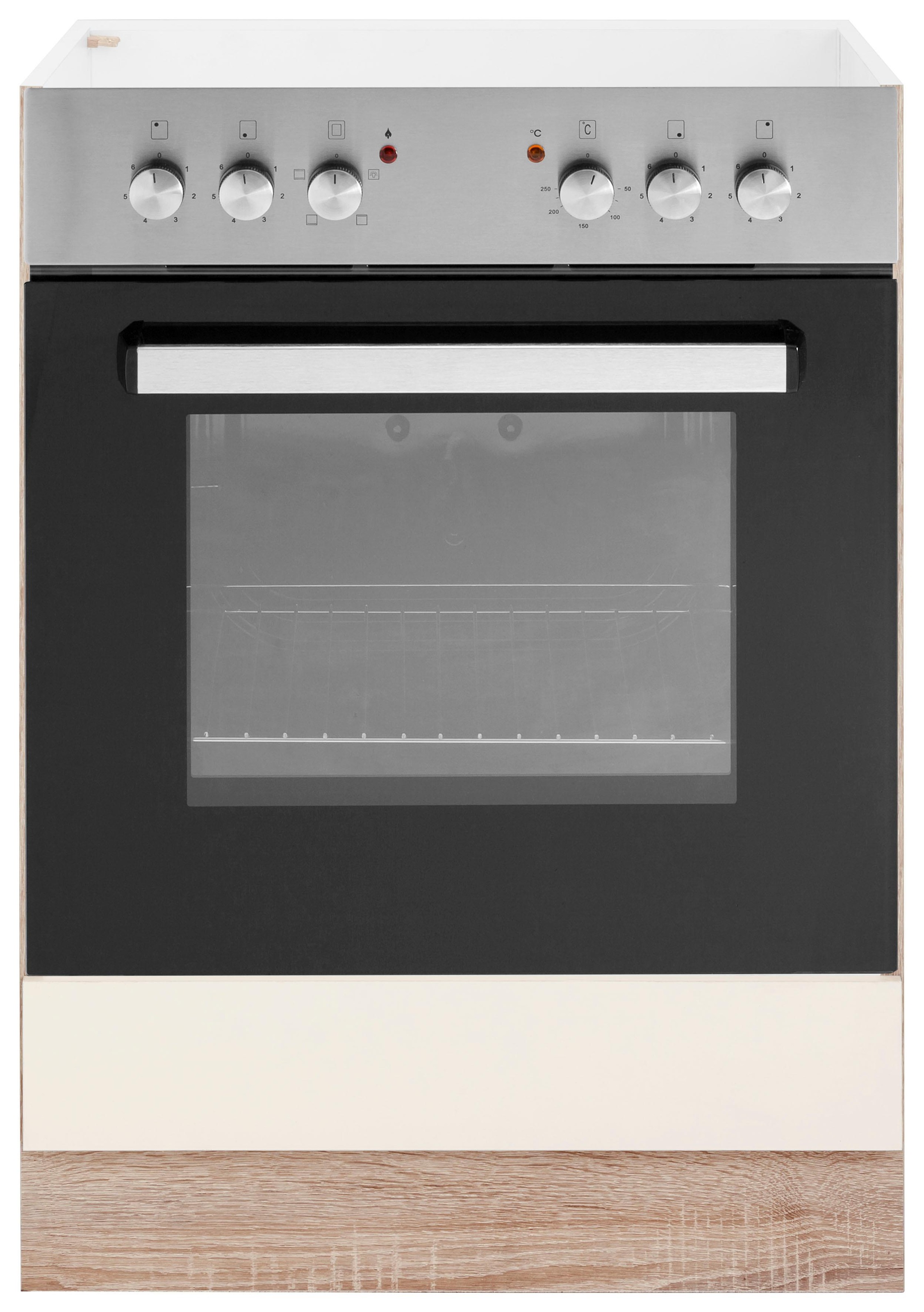 wiho Küchen Armoire encastrée pour cuisinière »Flexi2«