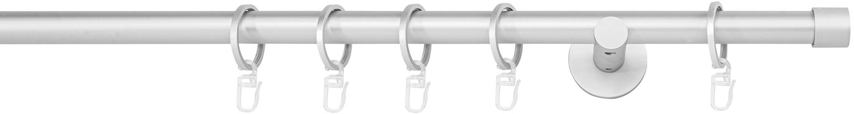 mydeco Tringle à rideaux »20mm Cap Wandträger 6,5 cm« 1 course-läufig Fixmass
