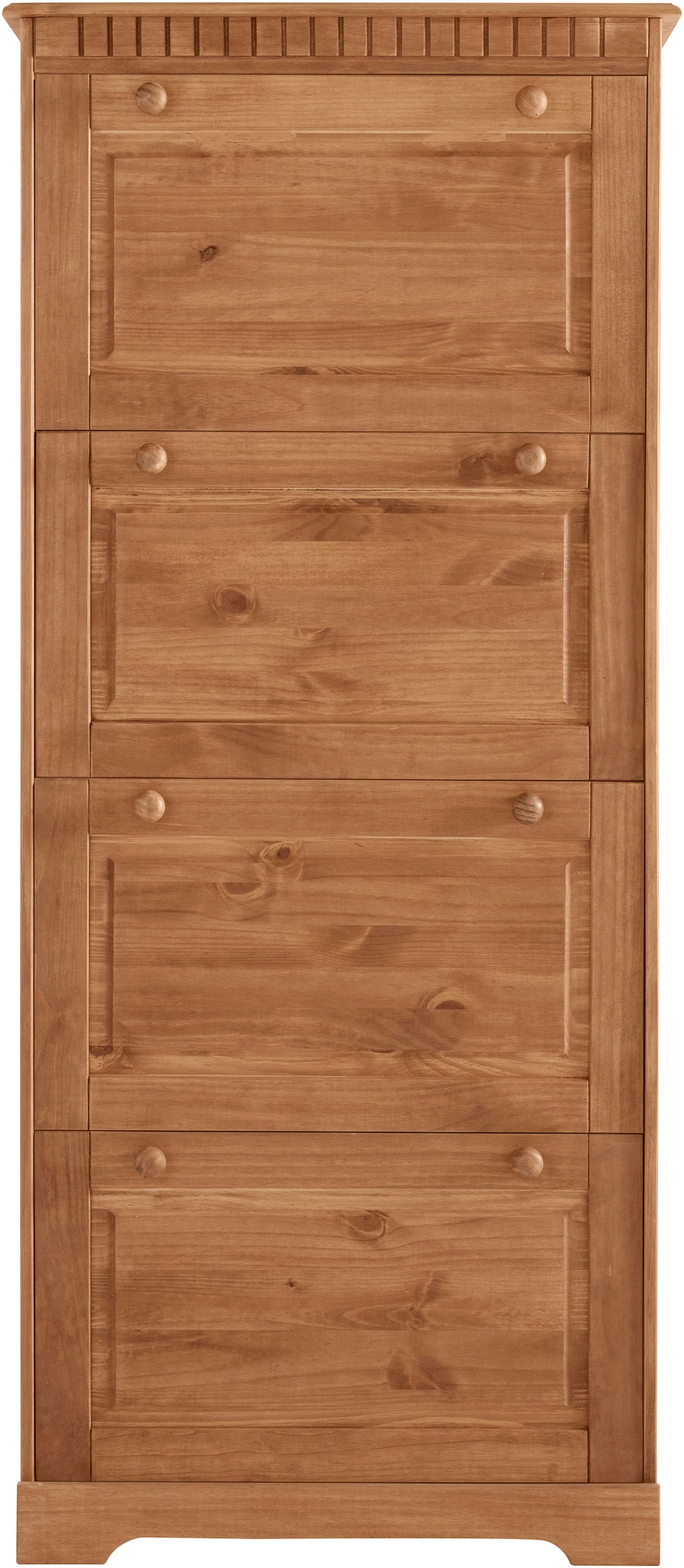 GOODproduct Armoire à chaussures »Lisa« mit 4 Klappen, Höhe 172 cm, Breite 75 cm