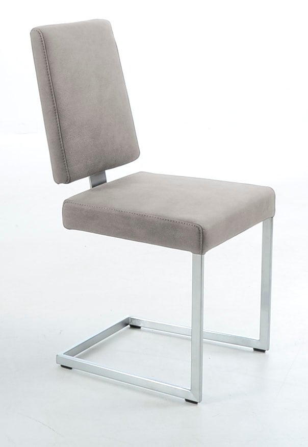 K+W Komfort & Wohnen Chaise cantilever () structure stable en position verticale, en cuir ou microfibre