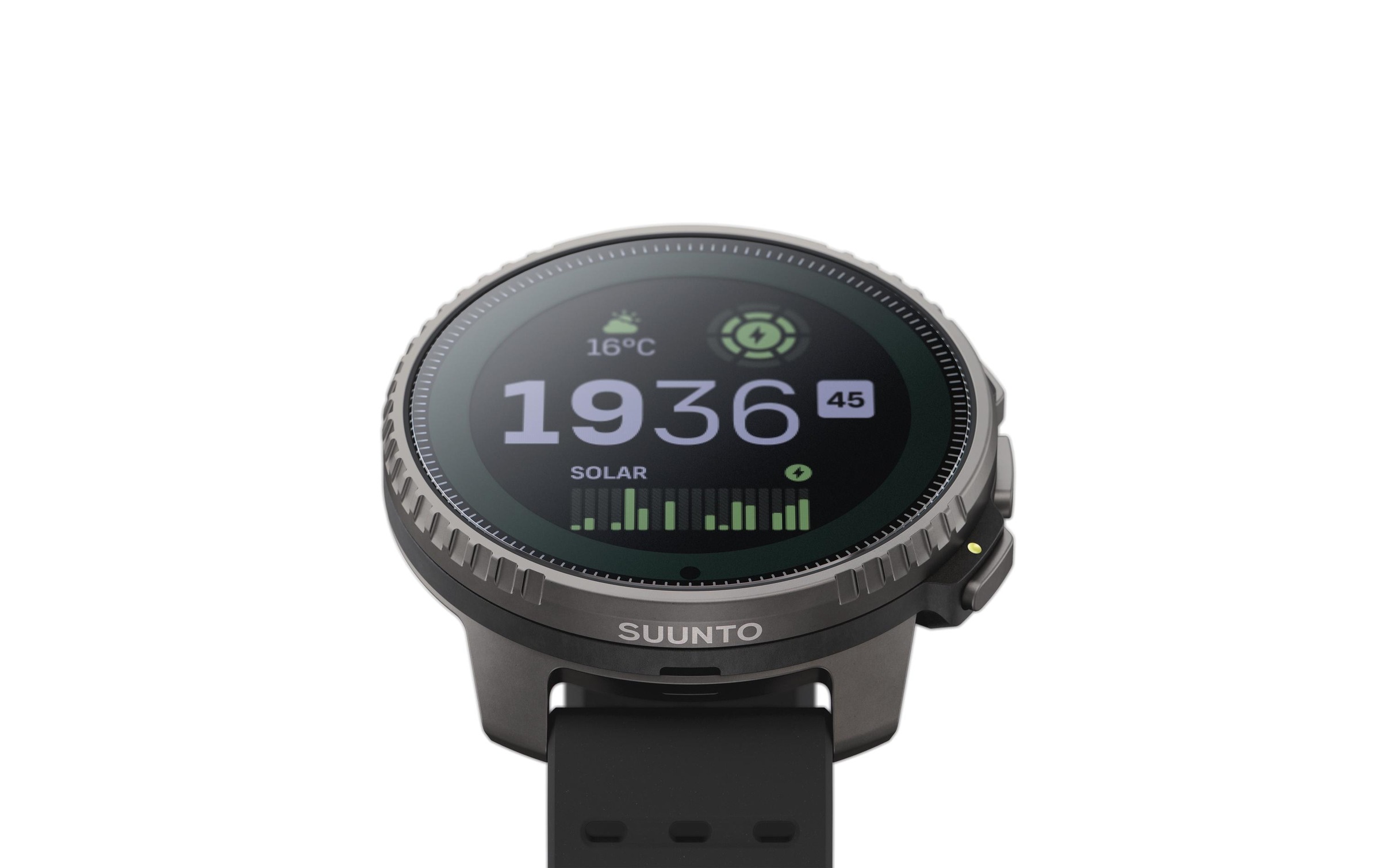 Suunto Montre de fitness »Vertical GPS Watch Titanium«(/ 1,4 ″) RTOS
