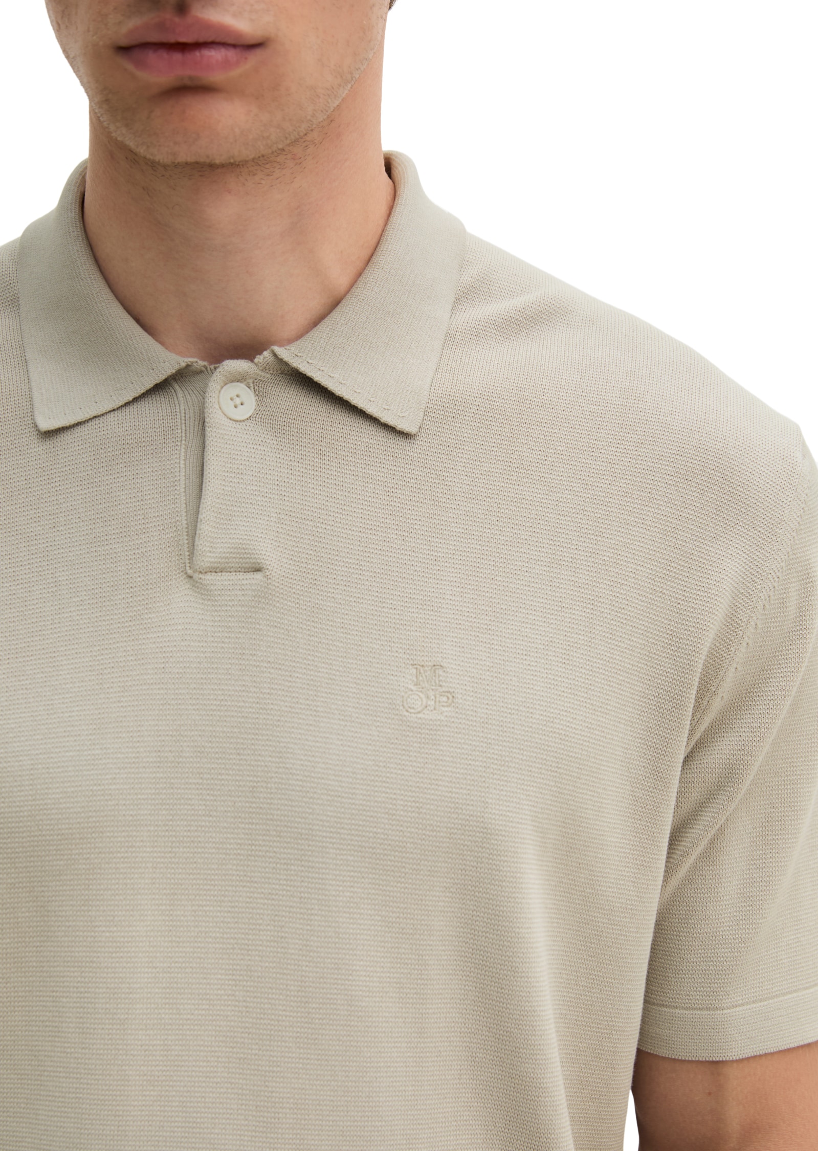 Marc O'Polo Poloshirt regular aus reiner Bio-Baumwolle