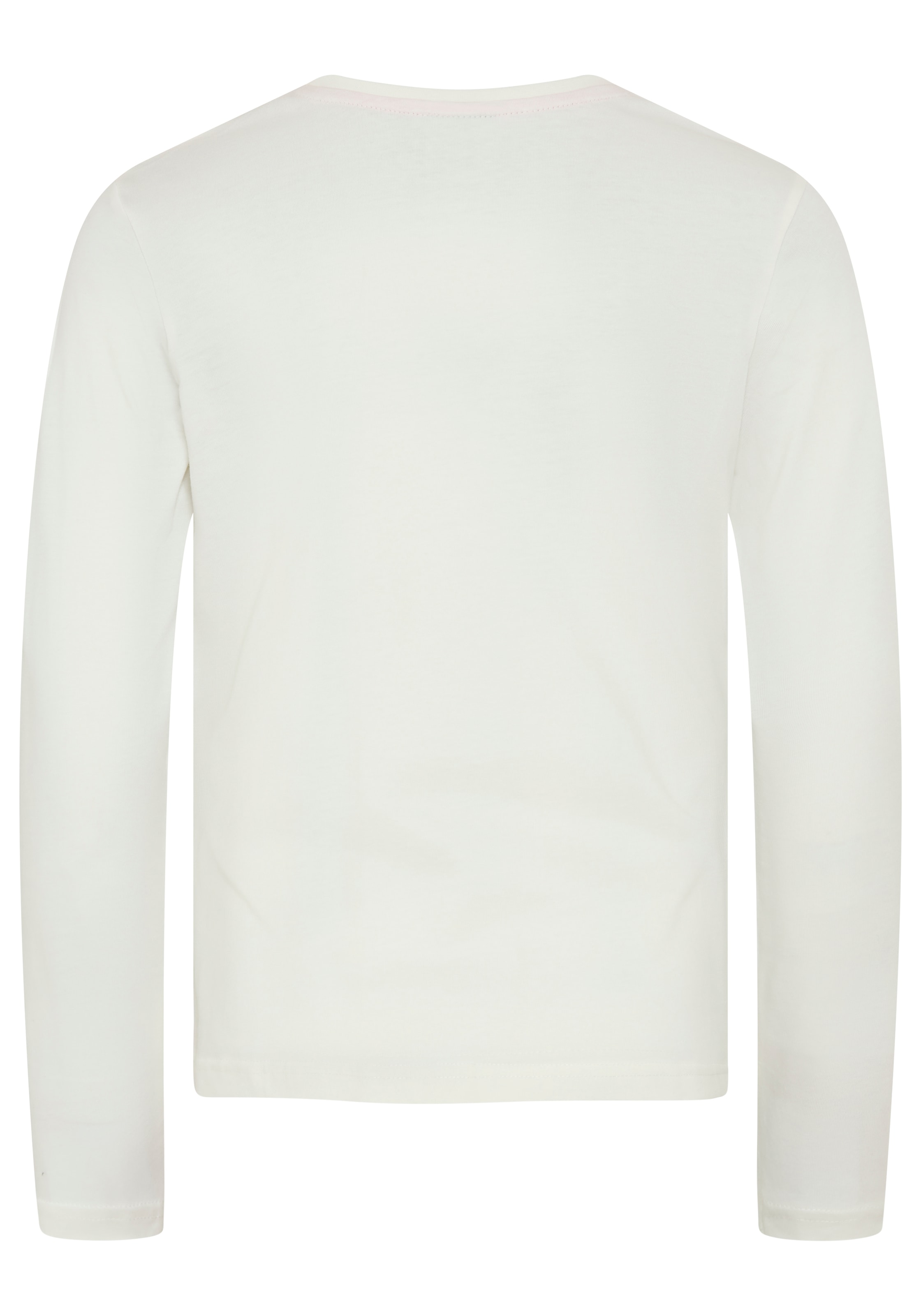 KIDSWORLD Langarmshirt »Shirt mit Frottee-Applikation: DACKEL« Shirt für Dackel-Fans, Basic-Stil, mit modischer Frottee-Applikation