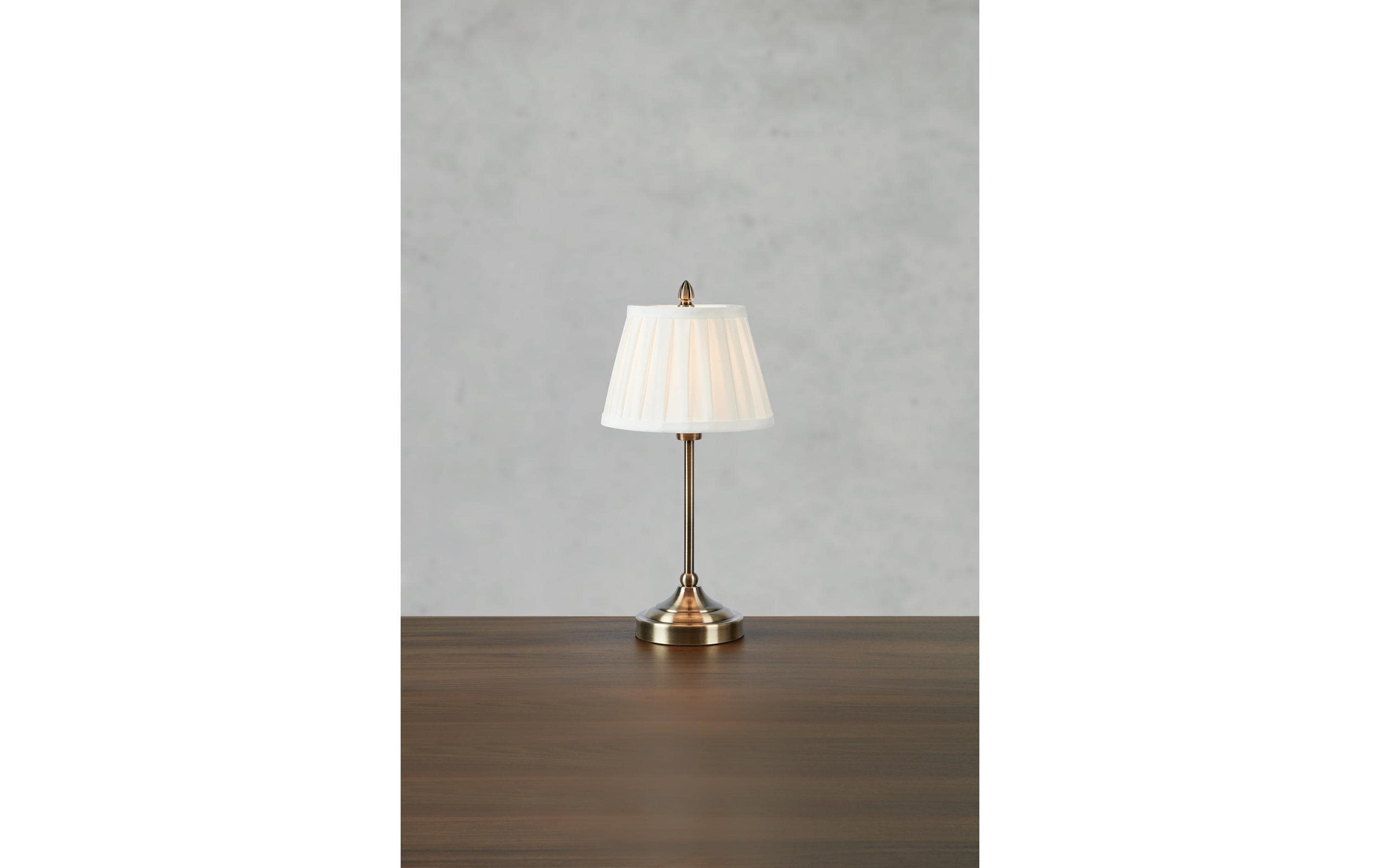 Markslöjd Lampe de table »Oxford Weiss/Kupfer« 1 cuis