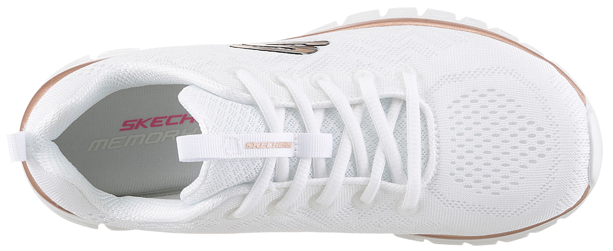 Skechers Sneakers »Graceful - Get Connected«  Freizeitschuh, Halbschuh, Schnürschuh für die Maschinenwäsche geeignet