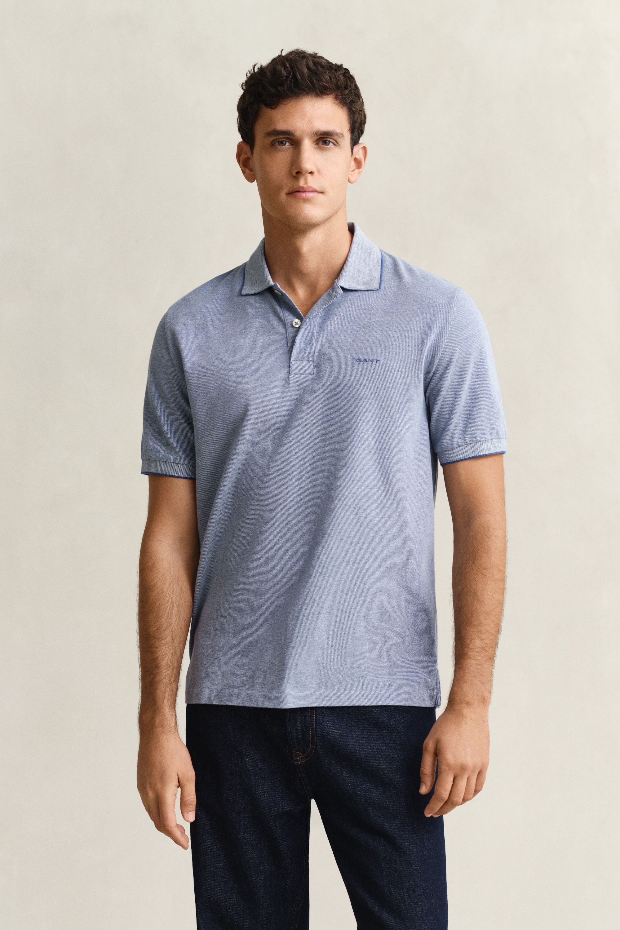 Gant Polo »2 TONE« Regular fit mit Polokragen